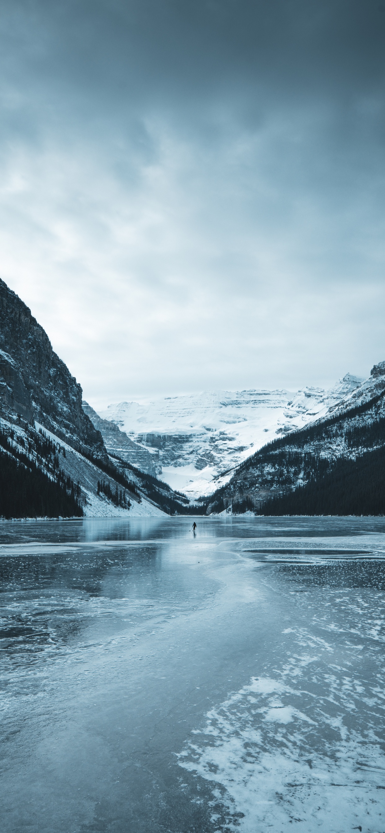 Lake Louise, Lake, Mountain, Mountainous Landforms, Nature. Wallpaper in 1242x2688 Resolution