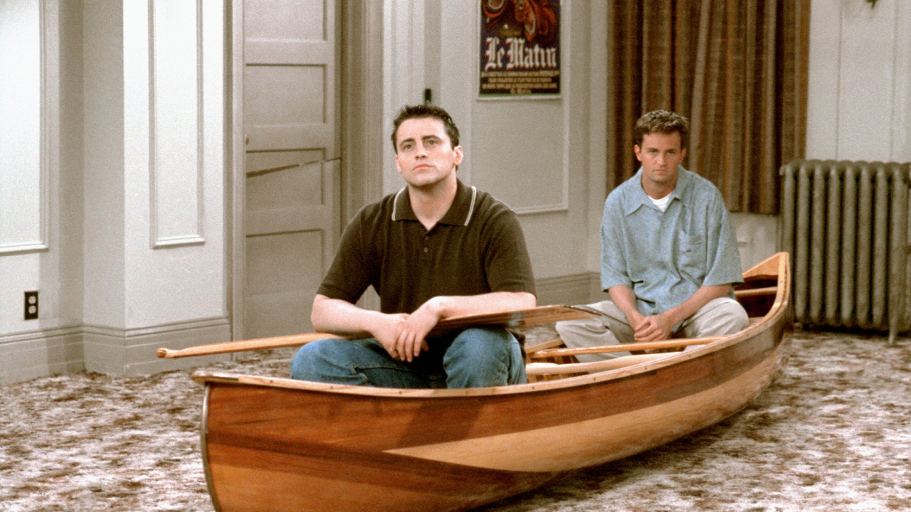 Matthew Perry, Joey Tribbiani, Amigo, Chandler Bing, Ross Geller. Wallpaper in 1280x720 Resolution