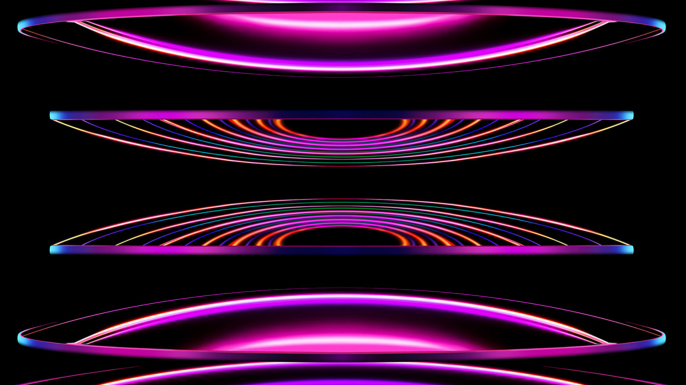 Apples, Space Gray, Apple M2, Purple, Pink. Wallpaper in 1366x768 Resolution