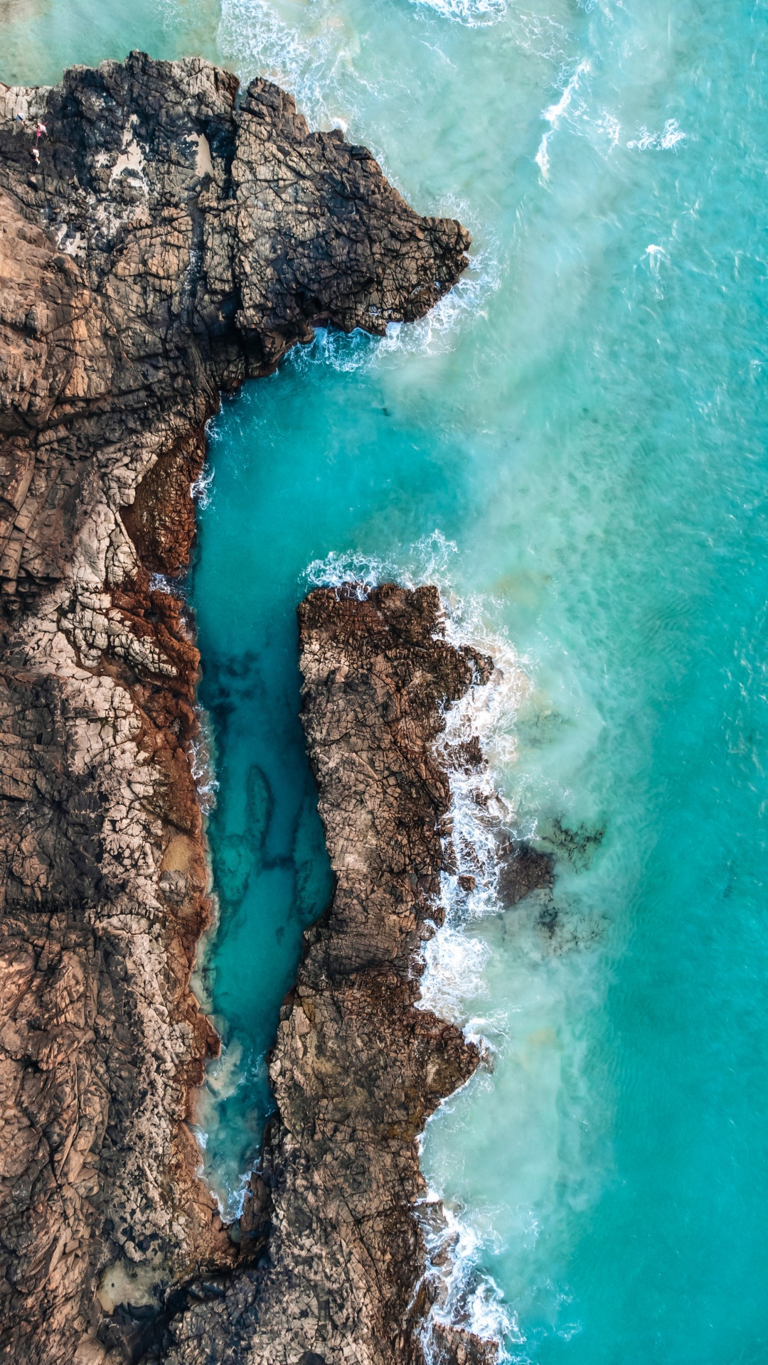 大海, Azure, 水道, 自然景观, 形成 壁纸 1080x1920 允许