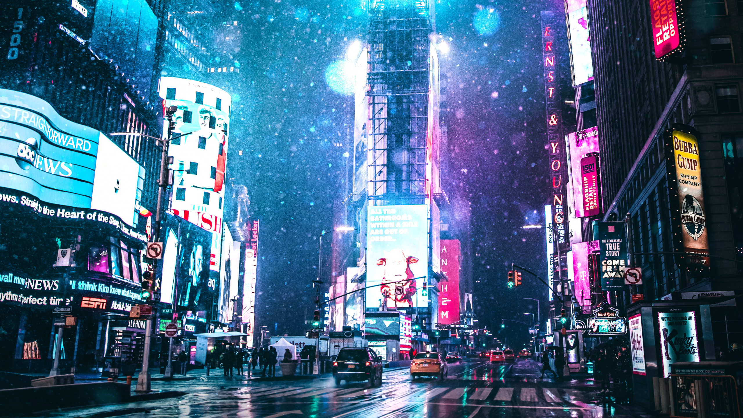 城市, 光, 大都会, 手持设备, 阶段 壁纸 2560x1440 允许