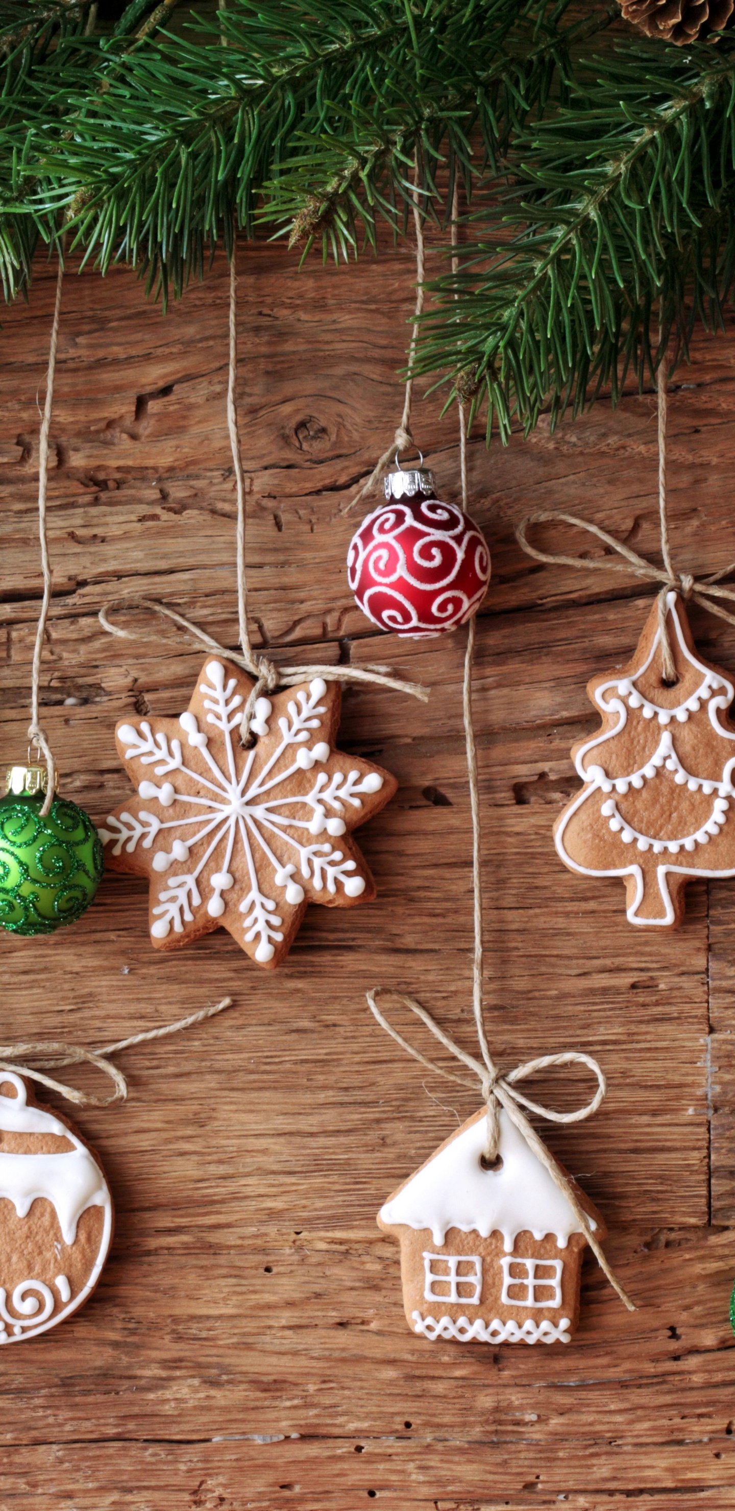 Le Jour De Noël, Décoration de Noël, Arbre de Noël, Ornement de Noël, Ornement. Wallpaper in 1440x2960 Resolution