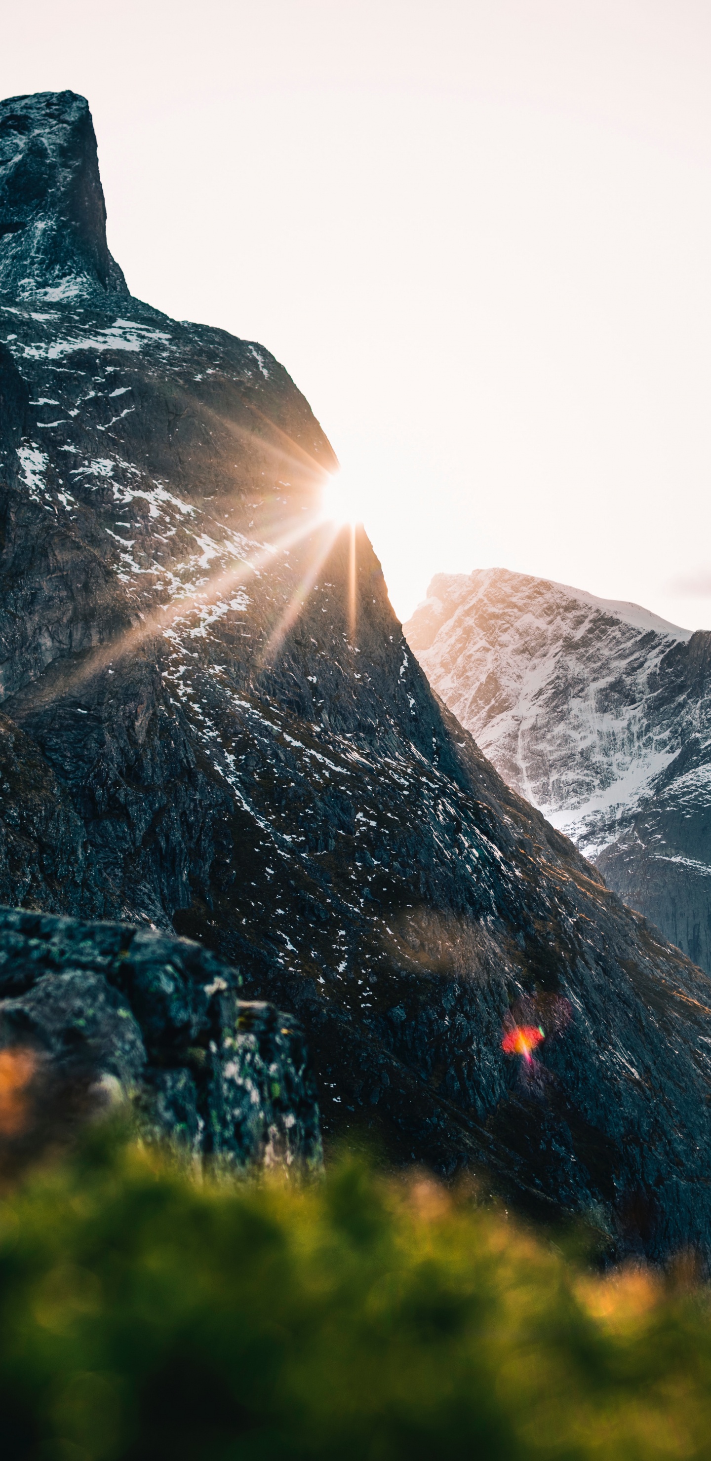 Mountainous Landforms, Mountain, Nature, Natural Landscape, Mountain Range. Wallpaper in 1440x2960 Resolution