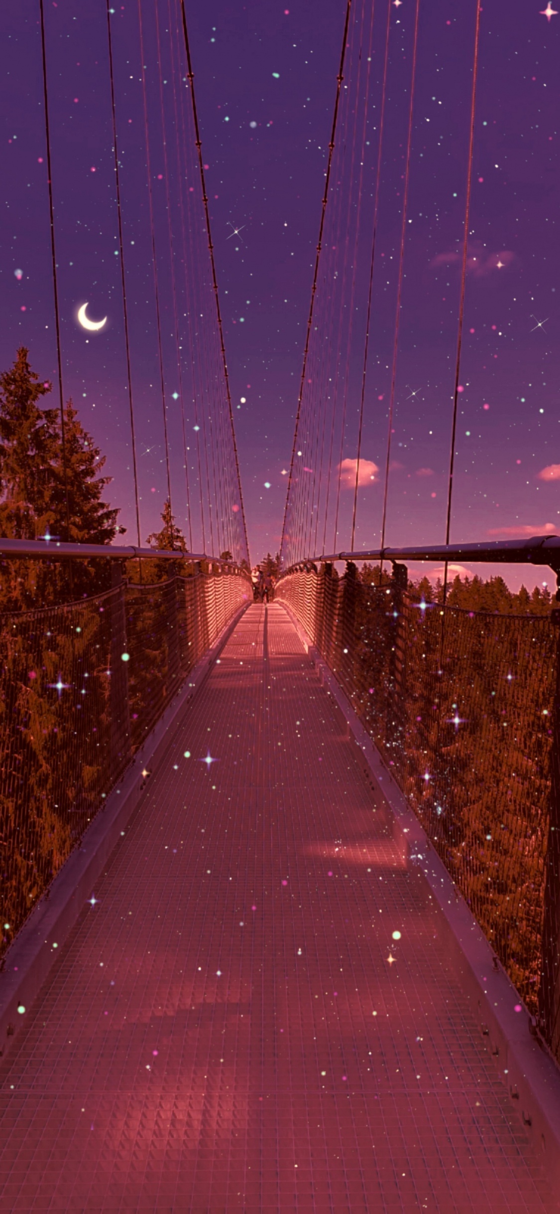 Arte, Youtube, Arte Animado, Ambiente, Morado. Wallpaper in 1125x2436 Resolution