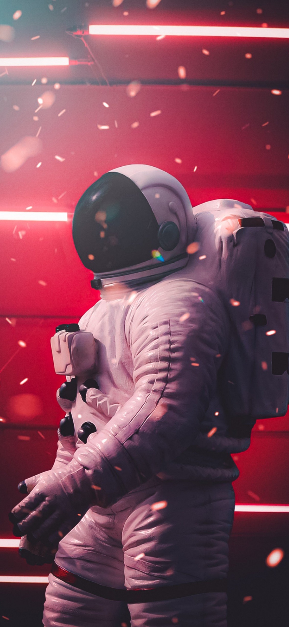 性能, 艺术, 紫色的, 车灯, 粉红色 壁纸 1125x2436 允许