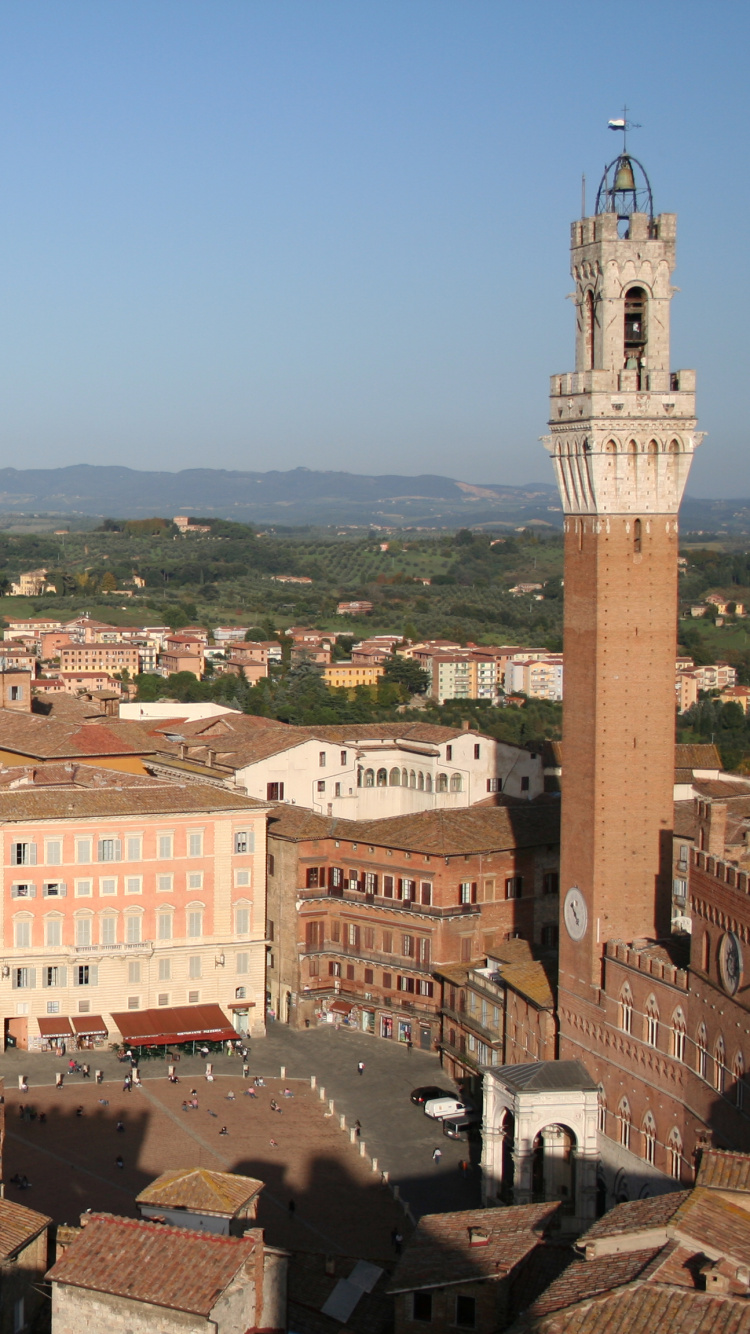 Luftaufnahme Von Stadtgebäuden Tagsüber. Wallpaper in 750x1334 Resolution