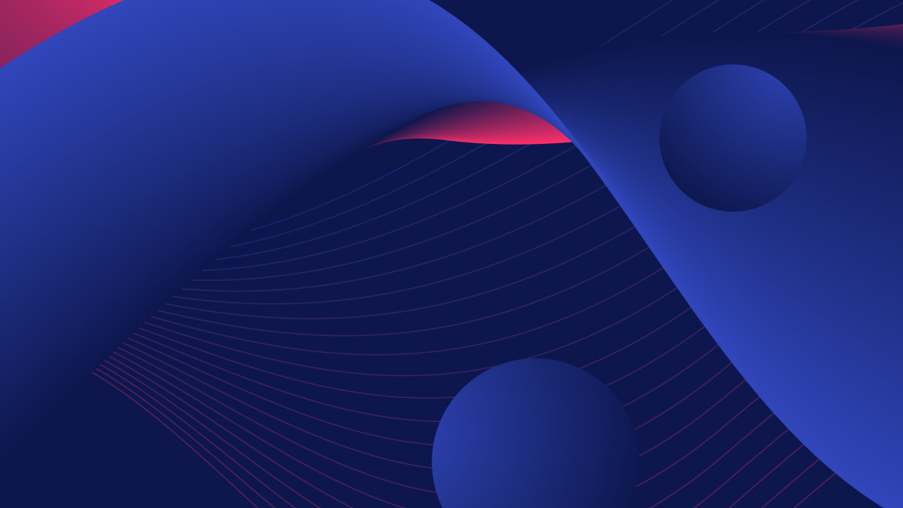 Ambiente, Azul Cobalto, Violeta, Azure, Arte. Wallpaper in 1280x720 Resolution