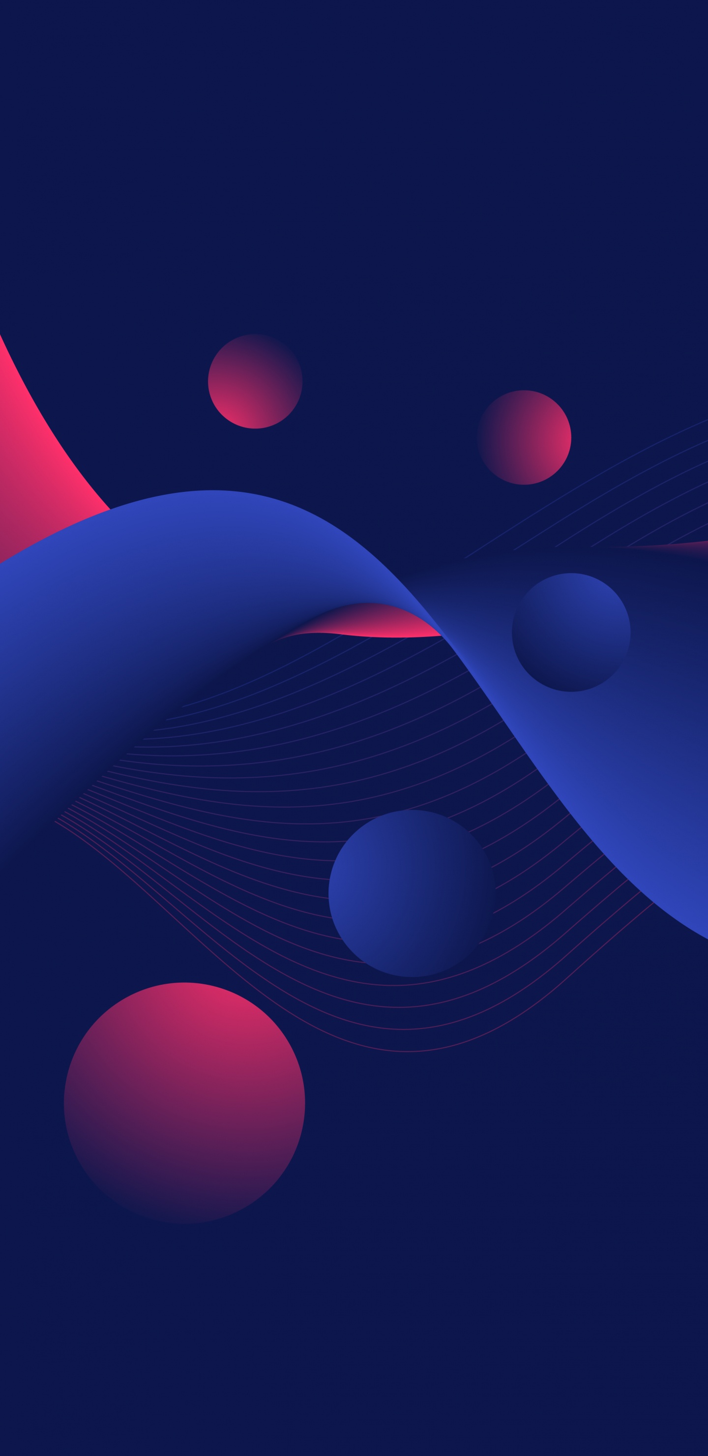 Atmosphäre, Kobaltblau, Veilchen, Farbigkeit, Azure. Wallpaper in 1440x2960 Resolution