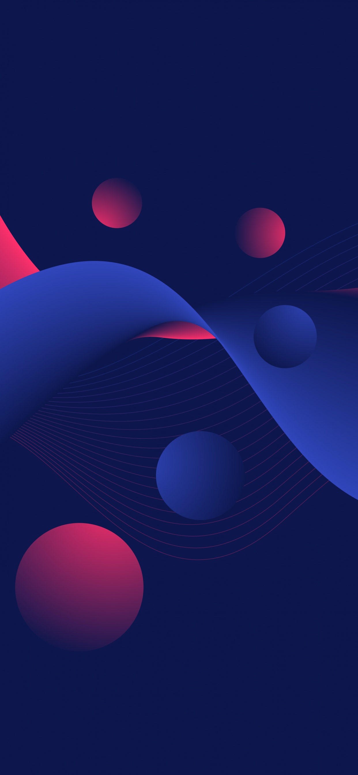 Atmosphere, Cobalt Blue, Violet, Colorfulness, Azure. Wallpaper in 1242x2688 Resolution