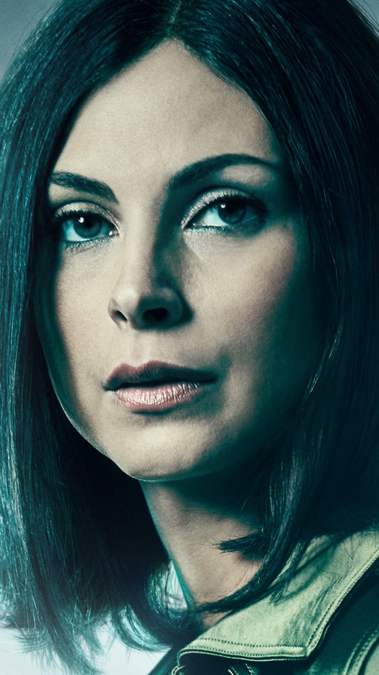 Woman in Black Leather Jacket. Wallpaper in 750x1334 Resolution