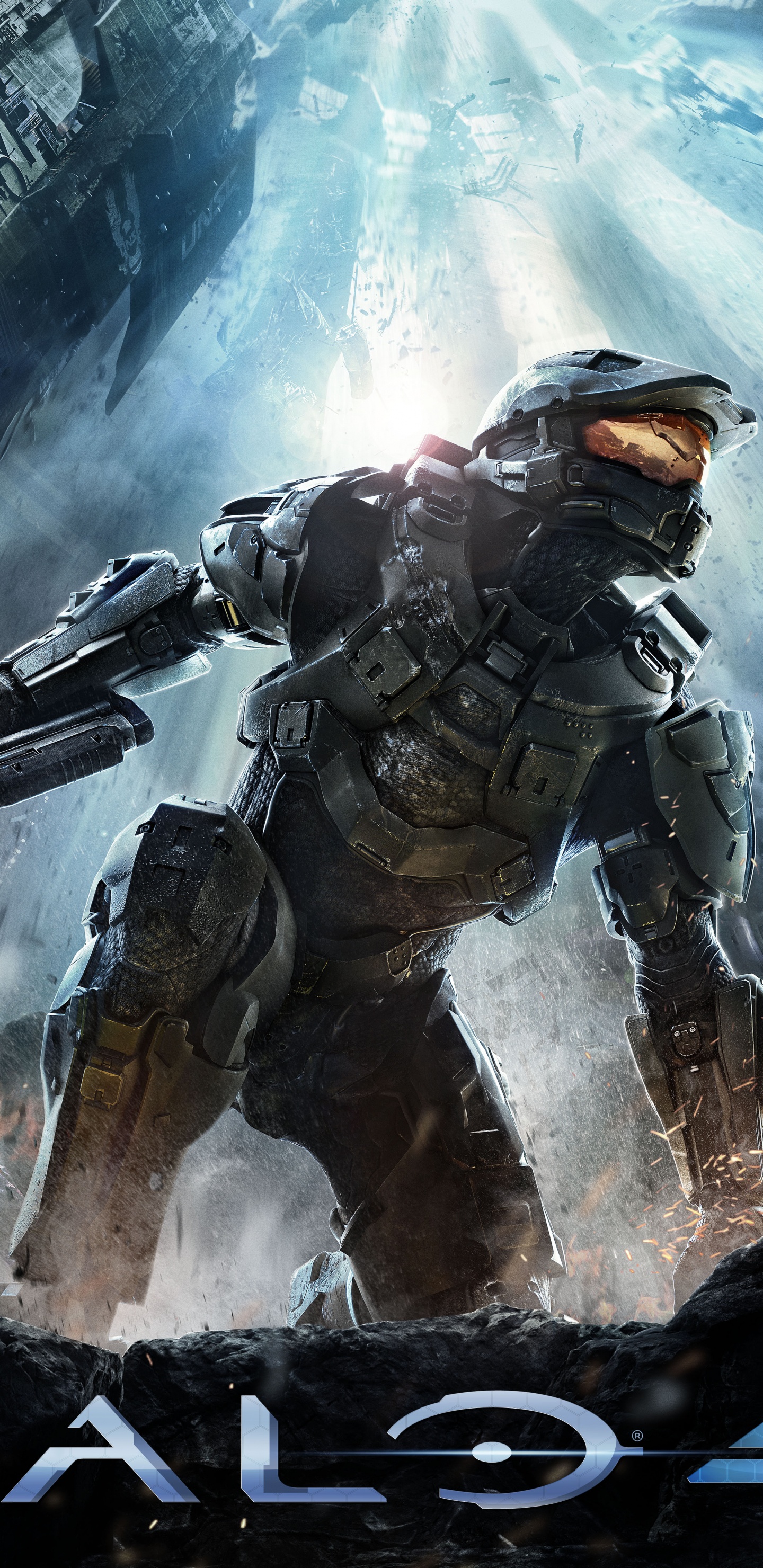 Halo 4, Master Chief, Halo 4 Original-Soundtrack, Pc-Spiel, Shooter-Spiel. Wallpaper in 1440x2960 Resolution