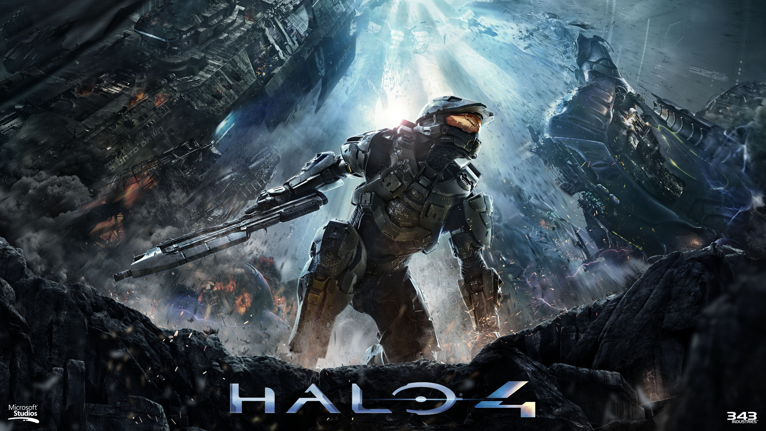 Halo 4, Master Chief, Halo 4 Original Soundtrack, pc Game, Shooter Game. Wallpaper in 2560x1440 Resolution