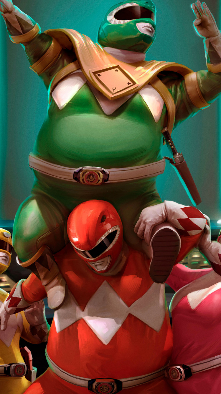 Green and Red Robot Action Figure. Wallpaper in 750x1334 Resolution