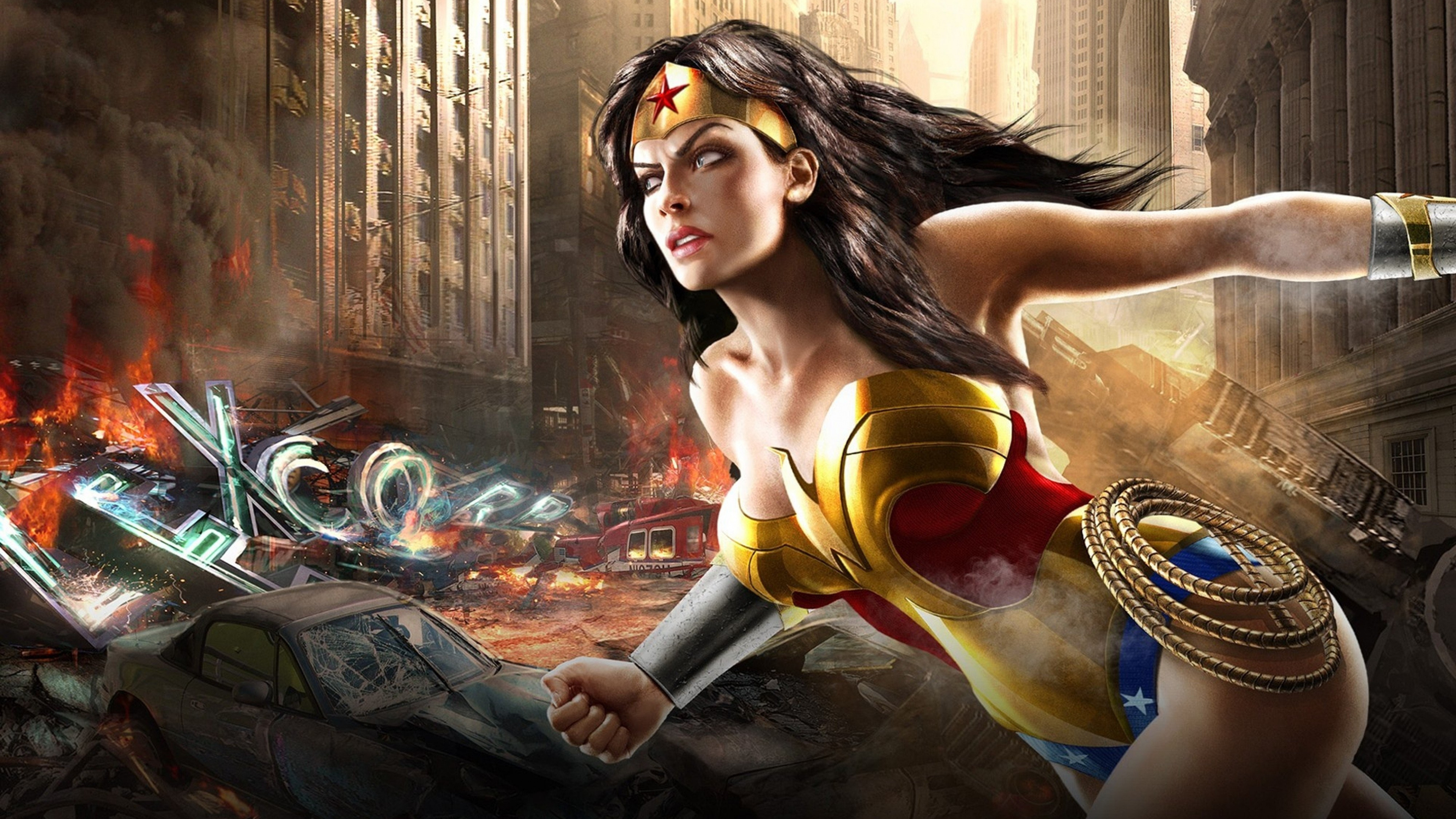 dc Wonder Woman, Wonder Woman, Gal Gadot, dc Comics, DC Extended Universe. Wallpaper in 3840x2160 Resolution