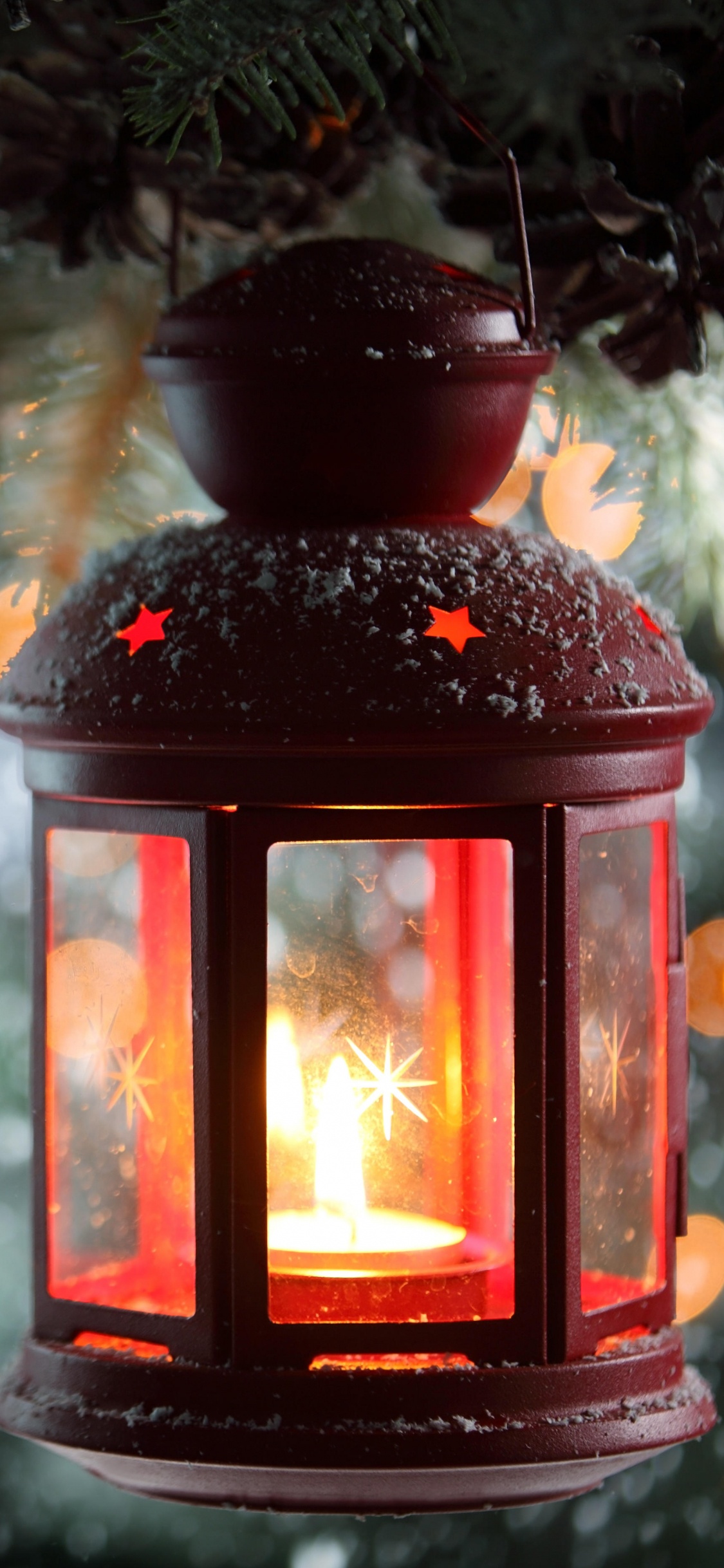 Lanterne, Éclairage, Nouvelle Année, Le Jour De Noël, YouTube. Wallpaper in 1125x2436 Resolution