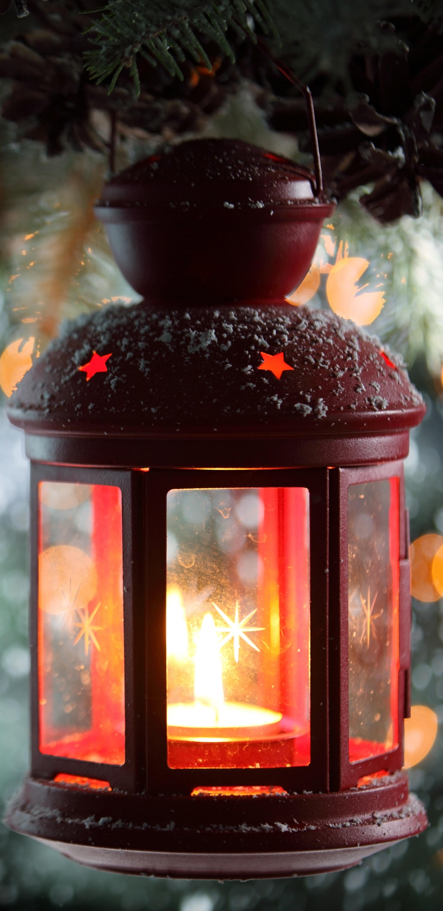 Lanterne, Éclairage, Nouvelle Année, Le Jour De Noël, YouTube. Wallpaper in 1440x2960 Resolution