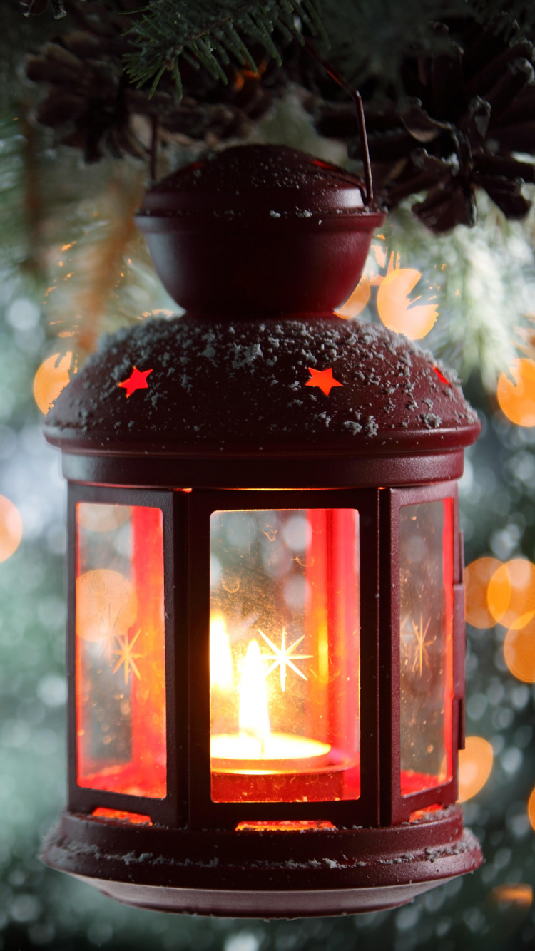 Lanterne, Éclairage, Nouvelle Année, Le Jour De Noël, YouTube. Wallpaper in 750x1334 Resolution