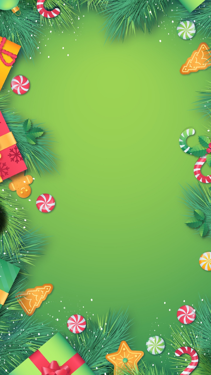 Gâteau, Green, Ornement de Noël, Plante Terrestre, Événement. Wallpaper in 720x1280 Resolution