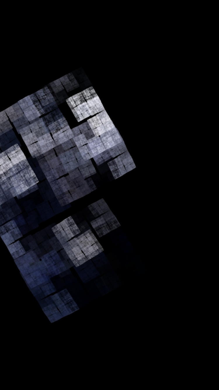 Illustration en Damier Blanc et Noir. Wallpaper in 750x1334 Resolution