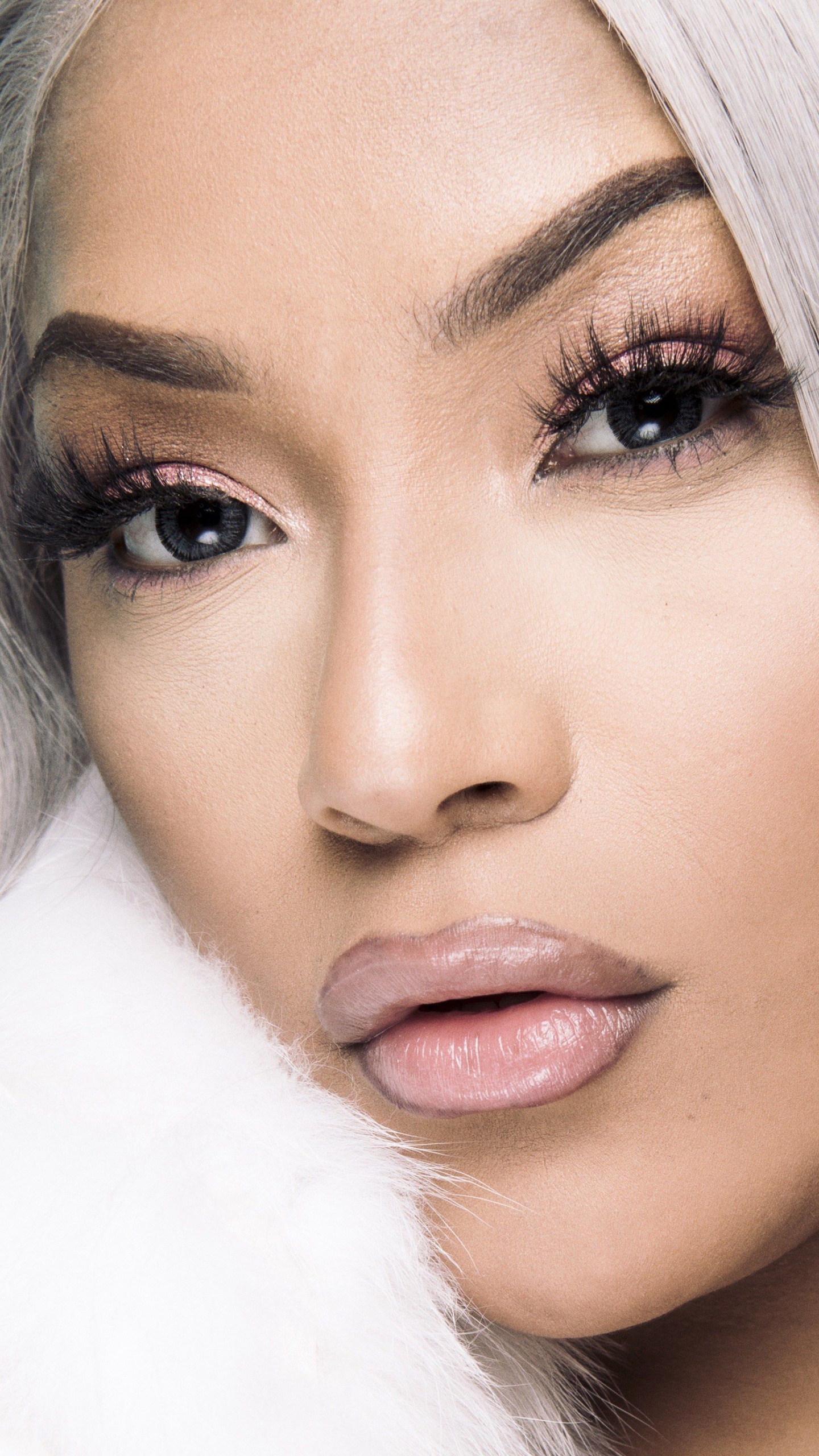 Stefflon Don, Shot Wine, Hair, Face, Eyebrow. Wallpaper in 1440x2560 Resolution