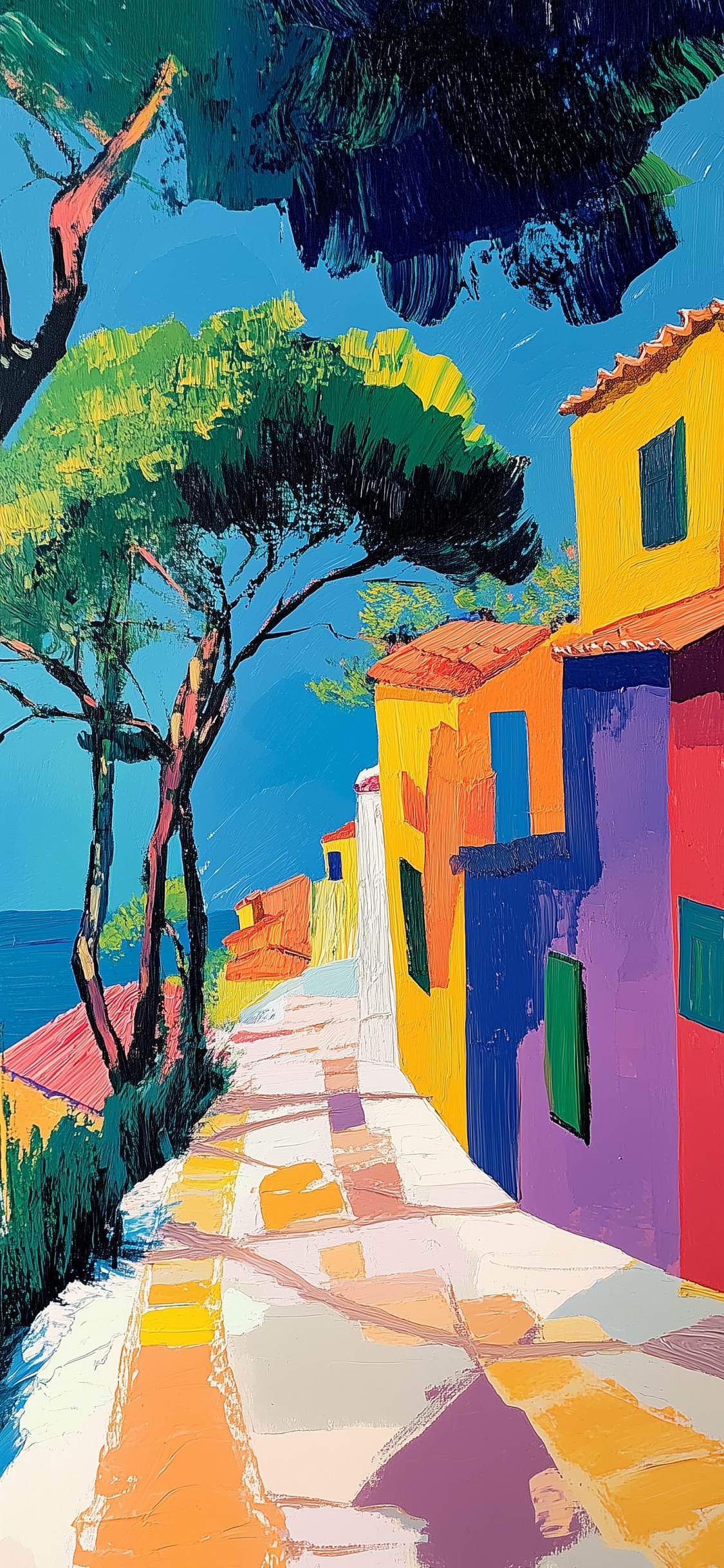 Arte, Arte Moderno, la Poesía, Óleo, El Impresionismo. Wallpaper in 1125x2436 Resolution