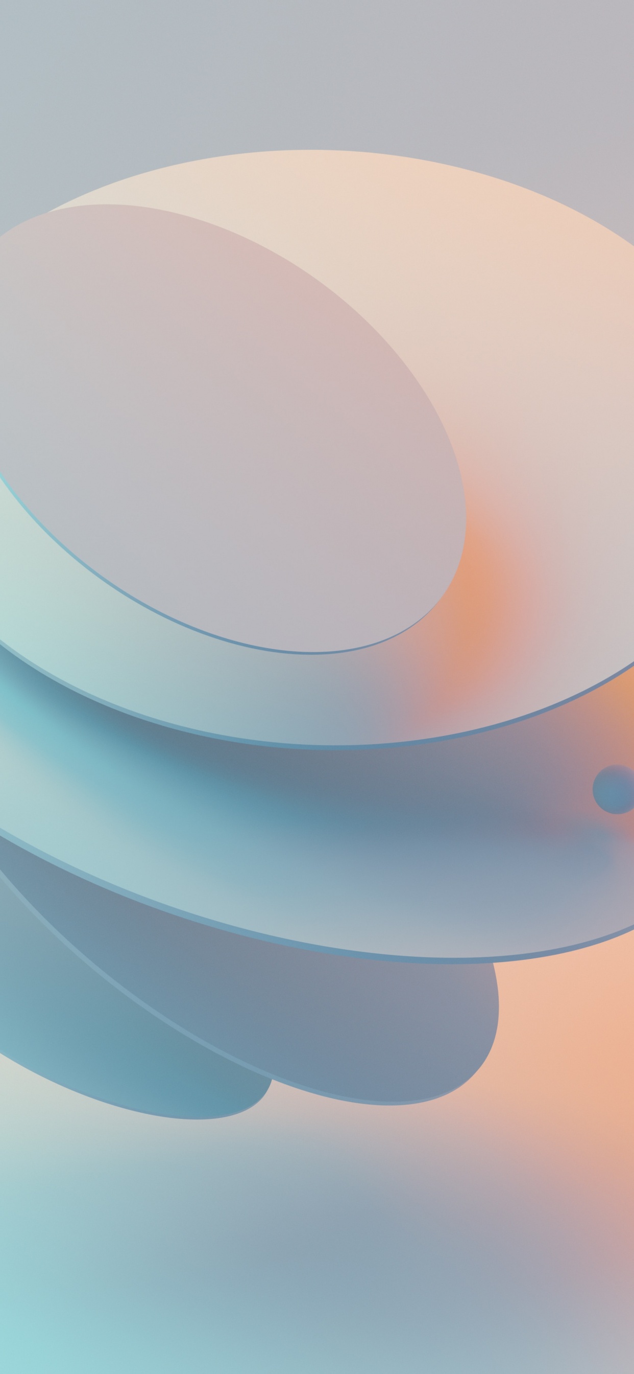 Minimalismus, Betriebssystem, Cloud, Geste, Gas. Wallpaper in 1242x2688 Resolution