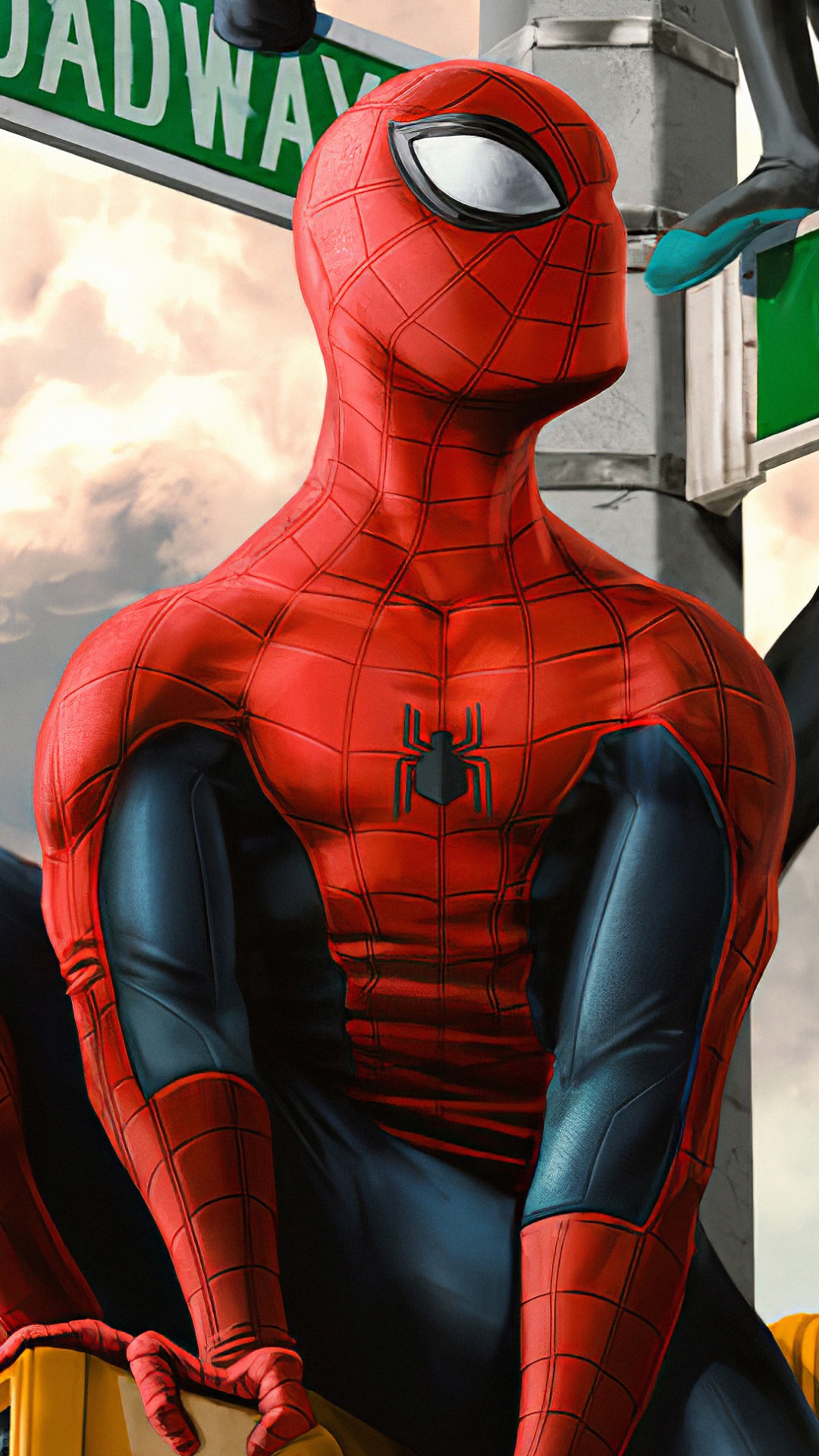 Spider-man, Miles Morales, Marvel Comics, Superhero, Héros. Wallpaper in 1080x1920 Resolution