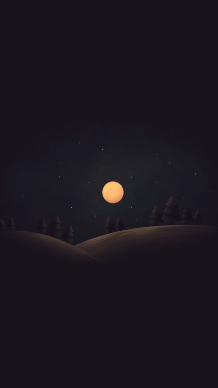 Atmosphere, Planet, Moon, Cloud, Tree. Wallpaper in 720x1280 Resolution