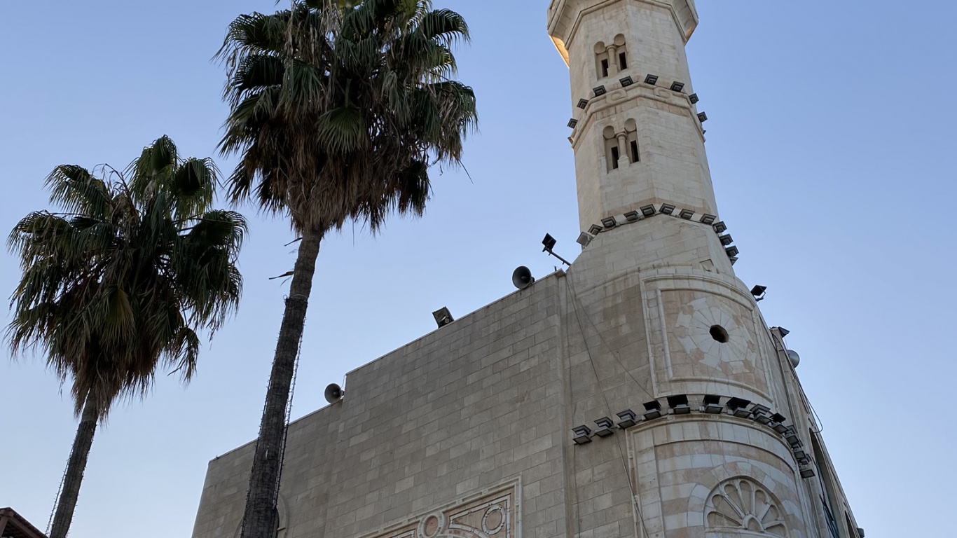 Jerusalem, Palm Trees, Ancient History, Historic Site, Architecture. Wallpaper in 1366x768 Resolution