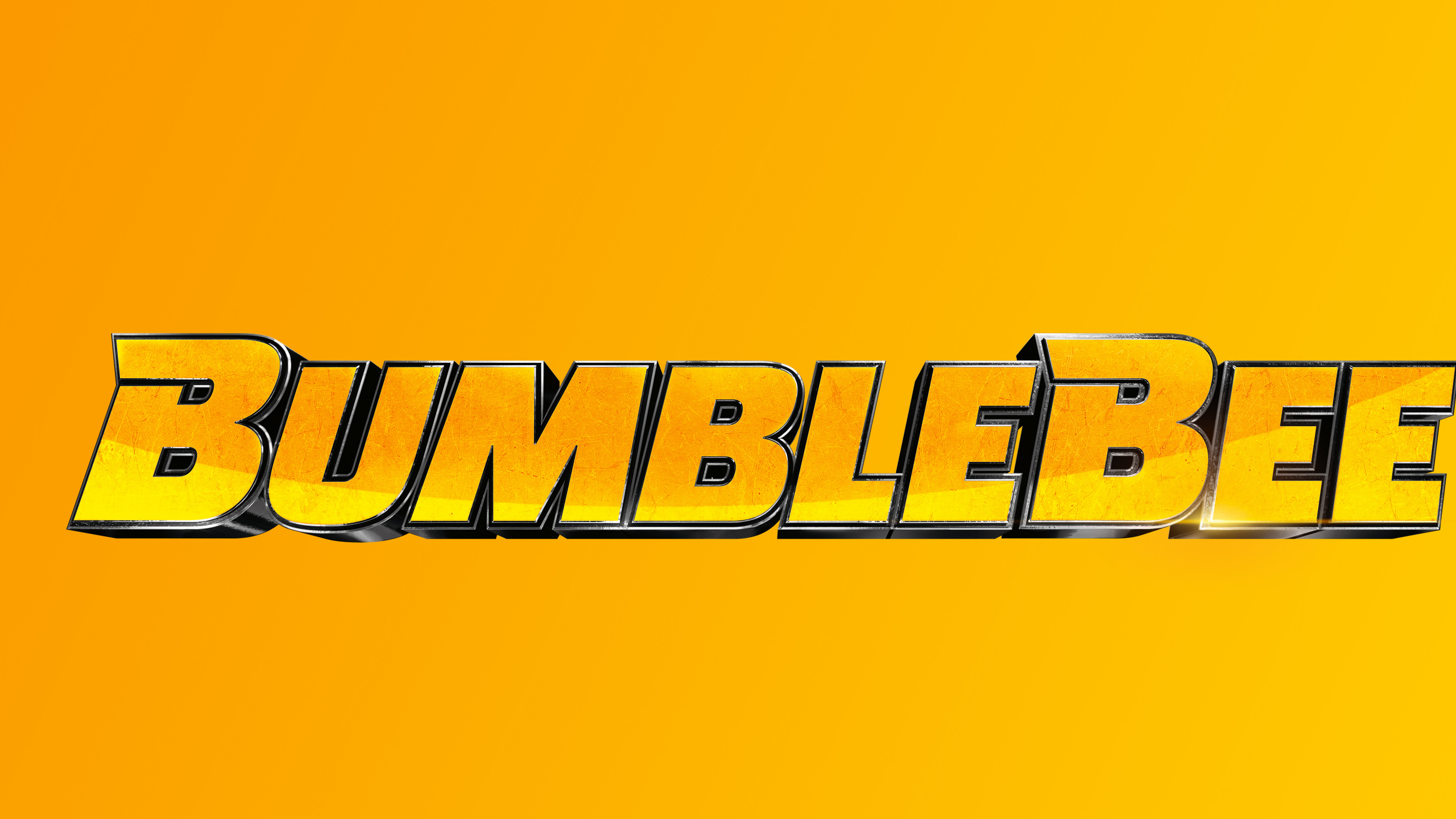 Robot, Bumblebee, Transformers, Bumblebee Movie Logo, Logo. Wallpaper in 2560x1440 Resolution