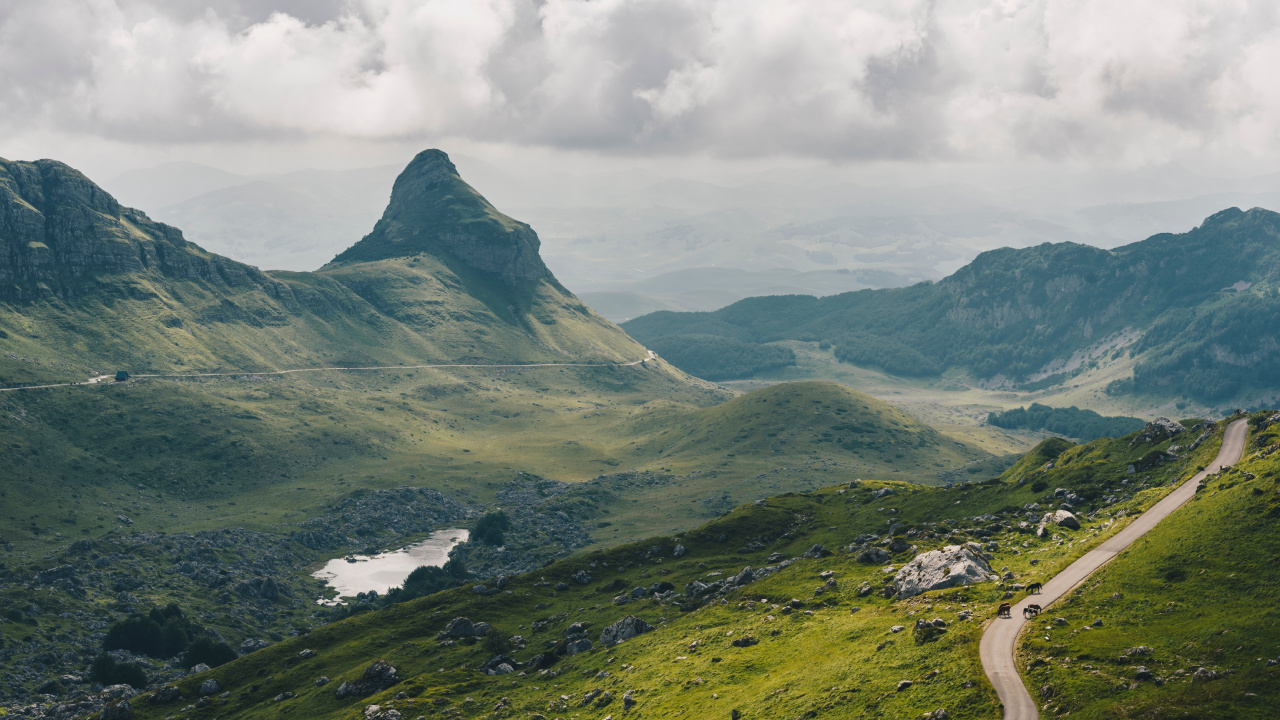 Montenegro Durmitor, Abljak, Savin Kuk, Tara River Canyon, Mountain. Wallpaper in 1280x720 Resolution