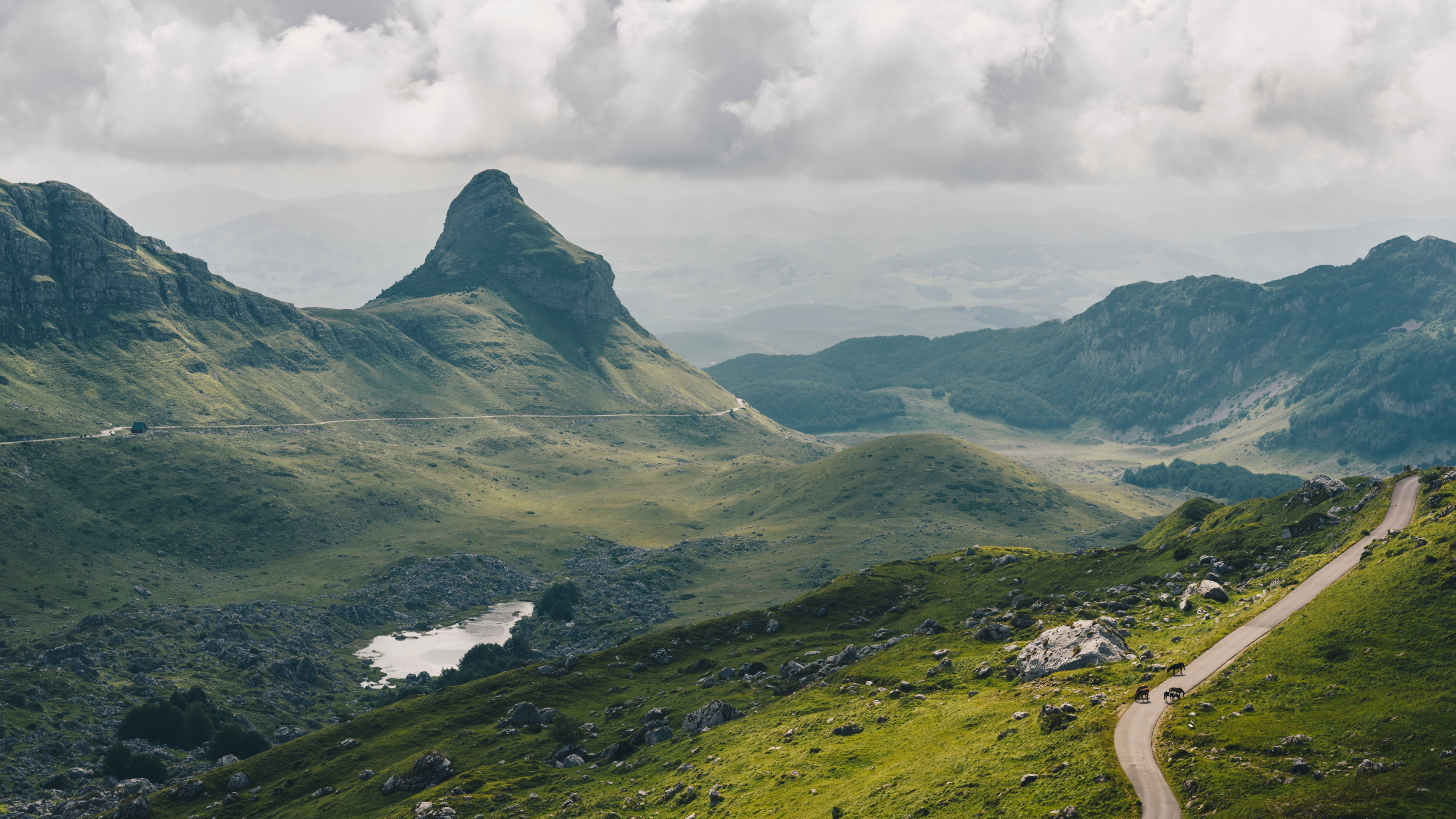 Montenegro Durmitor, Abljak, Savin Kuk, Tara River Canyon, Mountain. Wallpaper in 3840x2160 Resolution