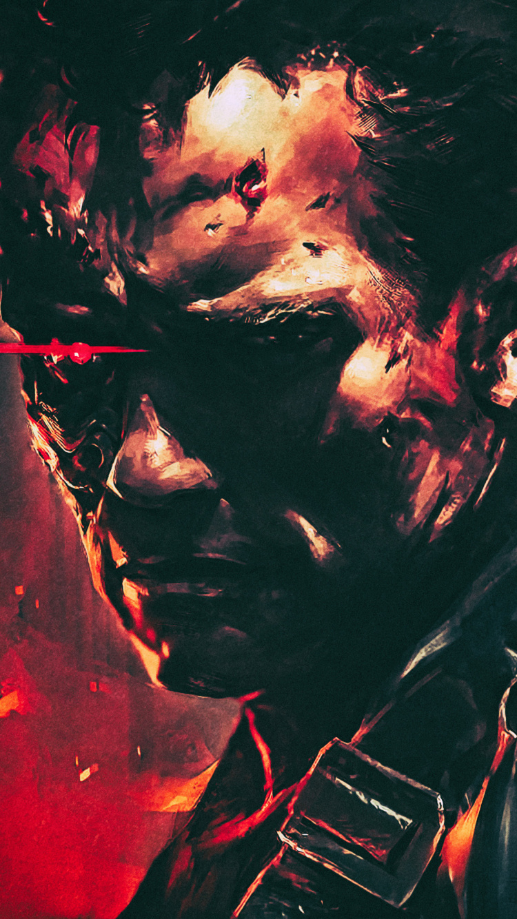 Homme en Blouson de Cuir Noir. Wallpaper in 750x1334 Resolution