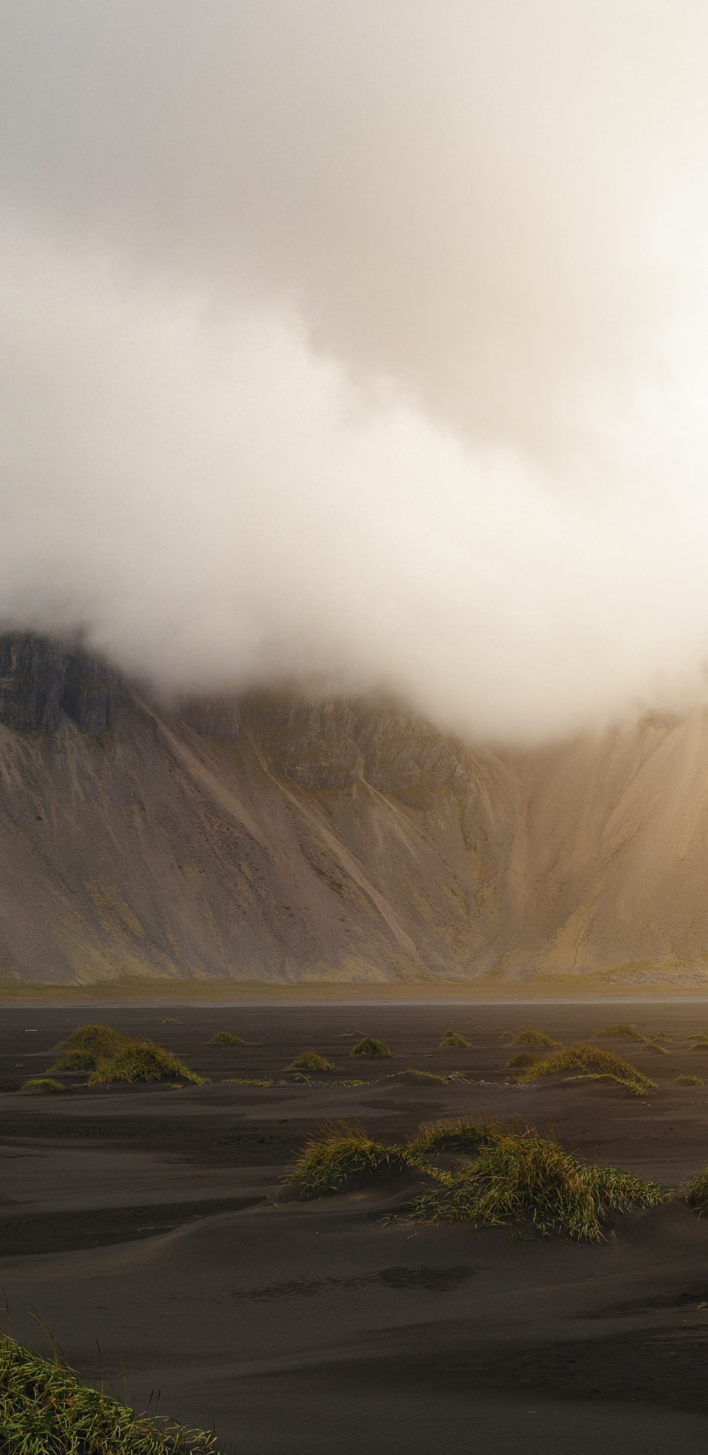 Highland, Cloud, Mountain, Plant, Terrain. Wallpaper in 1440x2960 Resolution