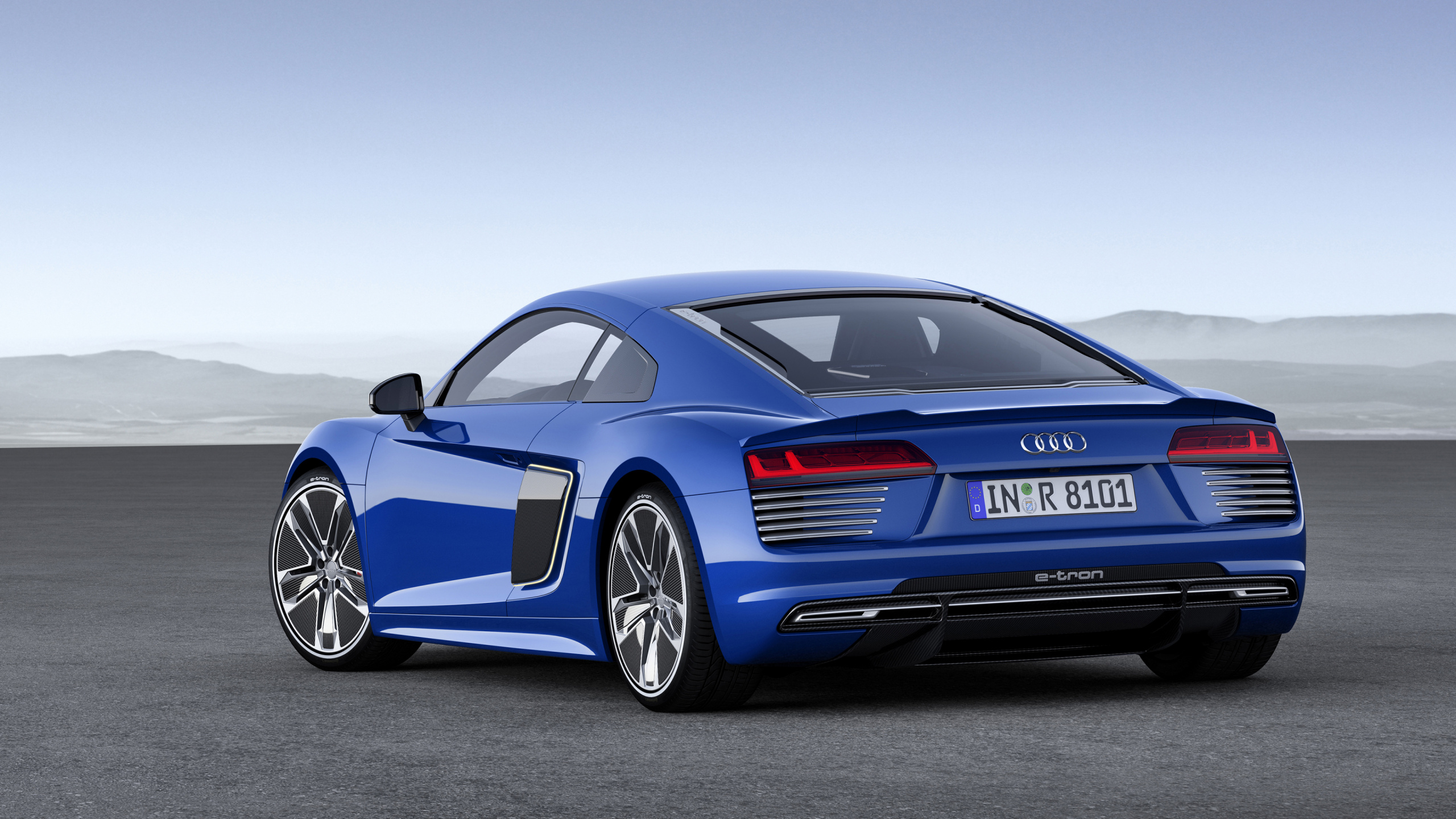 Blauer Und Schwarzer Porsche 911. Wallpaper in 2560x1440 Resolution