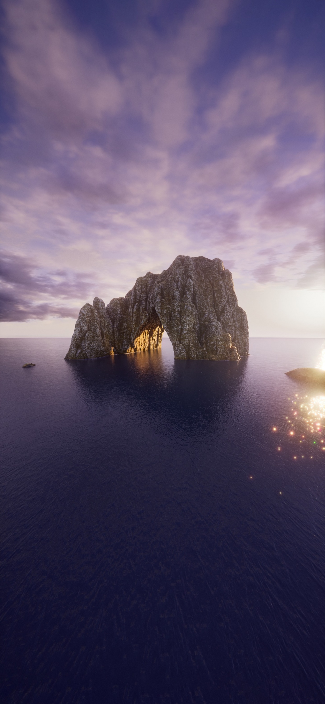 Mer, Eau, Atmosphère, Paysage Naturel, Afterglow. Wallpaper in 1242x2688 Resolution