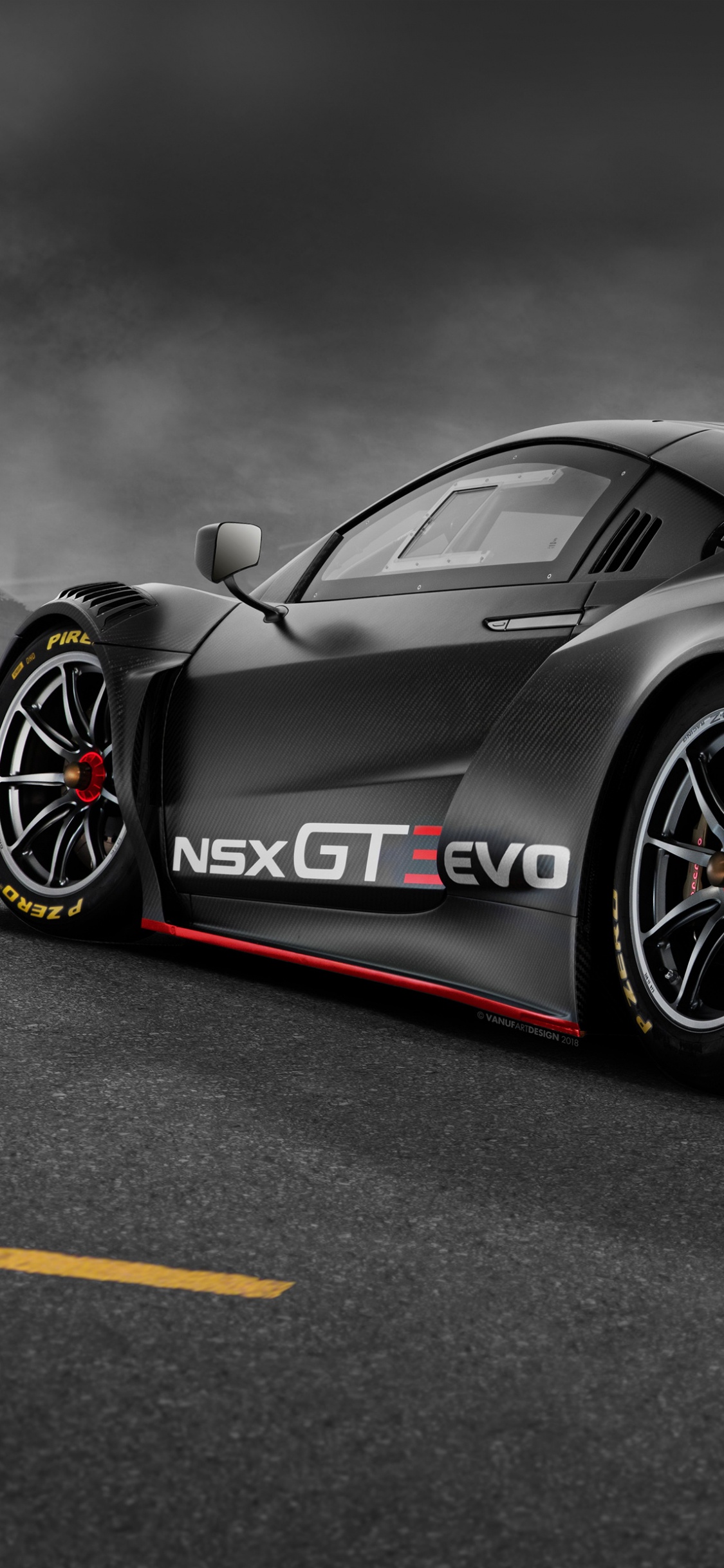 2019 Ac歌NSX, 讴歌, 保时捷911gt3, 本田, 超级跑车 壁纸 1125x2436 允许