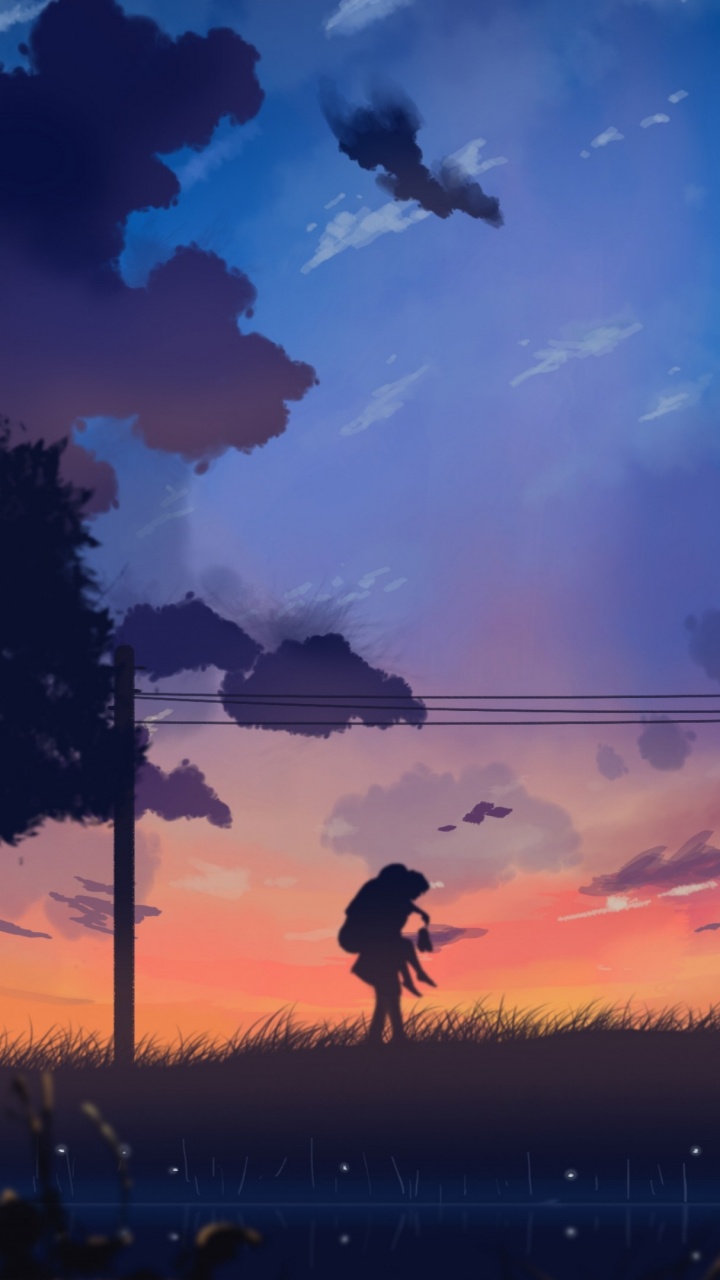 Cloud, Natur, Afterglow, Abend, Atmosphäre. Wallpaper in 720x1280 Resolution