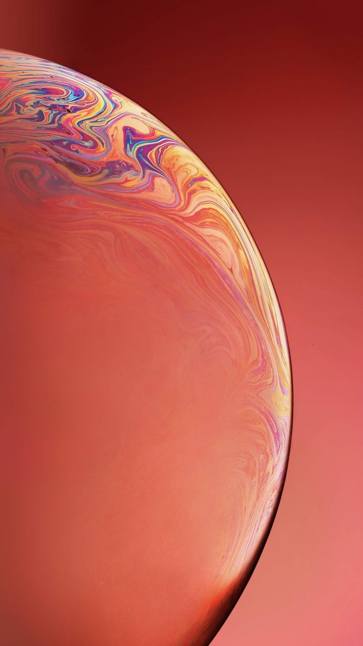 IPhone, IPhone X, IPhone XR, Apple, Peach. Wallpaper in 720x1280 Resolution