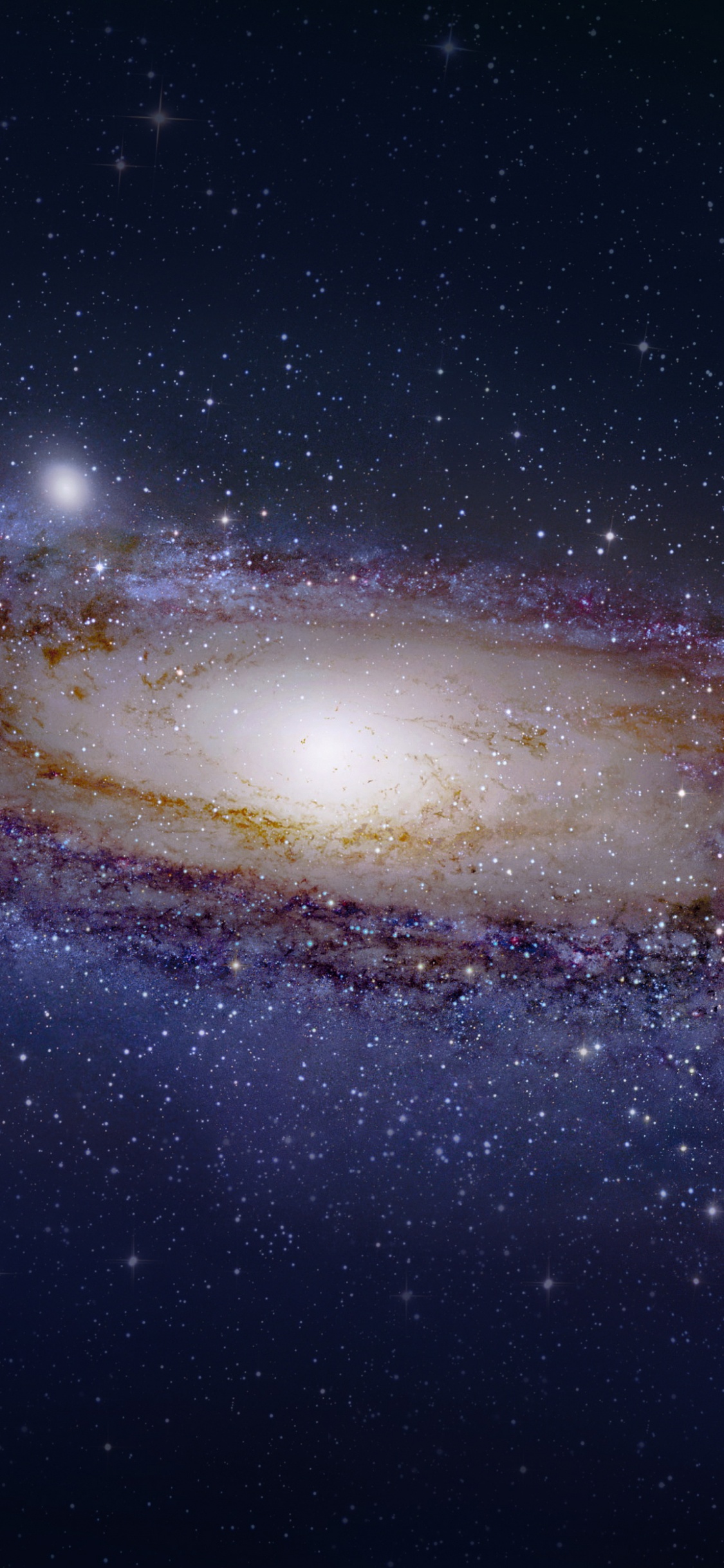 Noche Estrellada Sobre la Noche Estrellada. Wallpaper in 1125x2436 Resolution