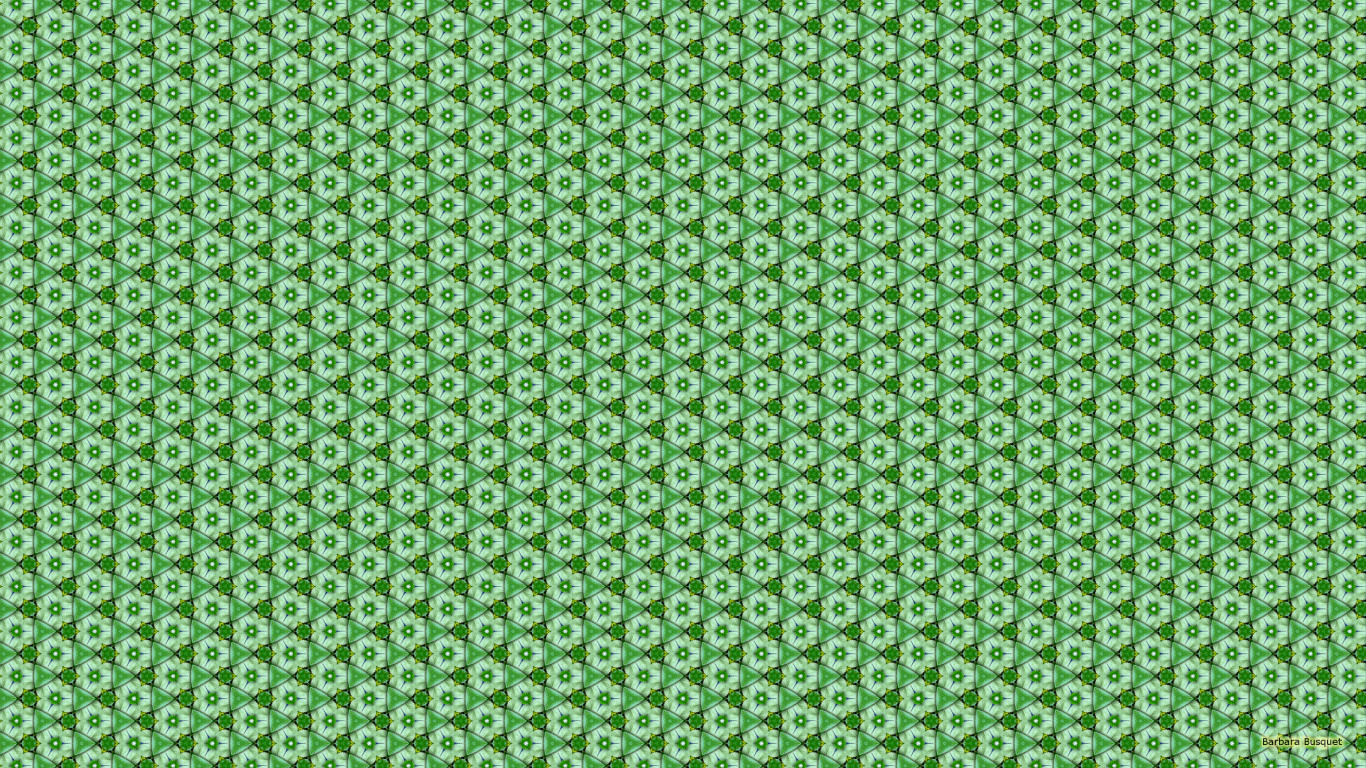 Green and White Floral Textile. Wallpaper in 1366x768 Resolution