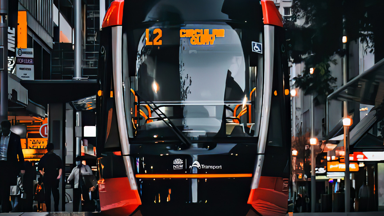 Tranvía, el Transporte Público, Transporte, Edificio, Iluminación Automotriz. Wallpaper in 1280x720 Resolution