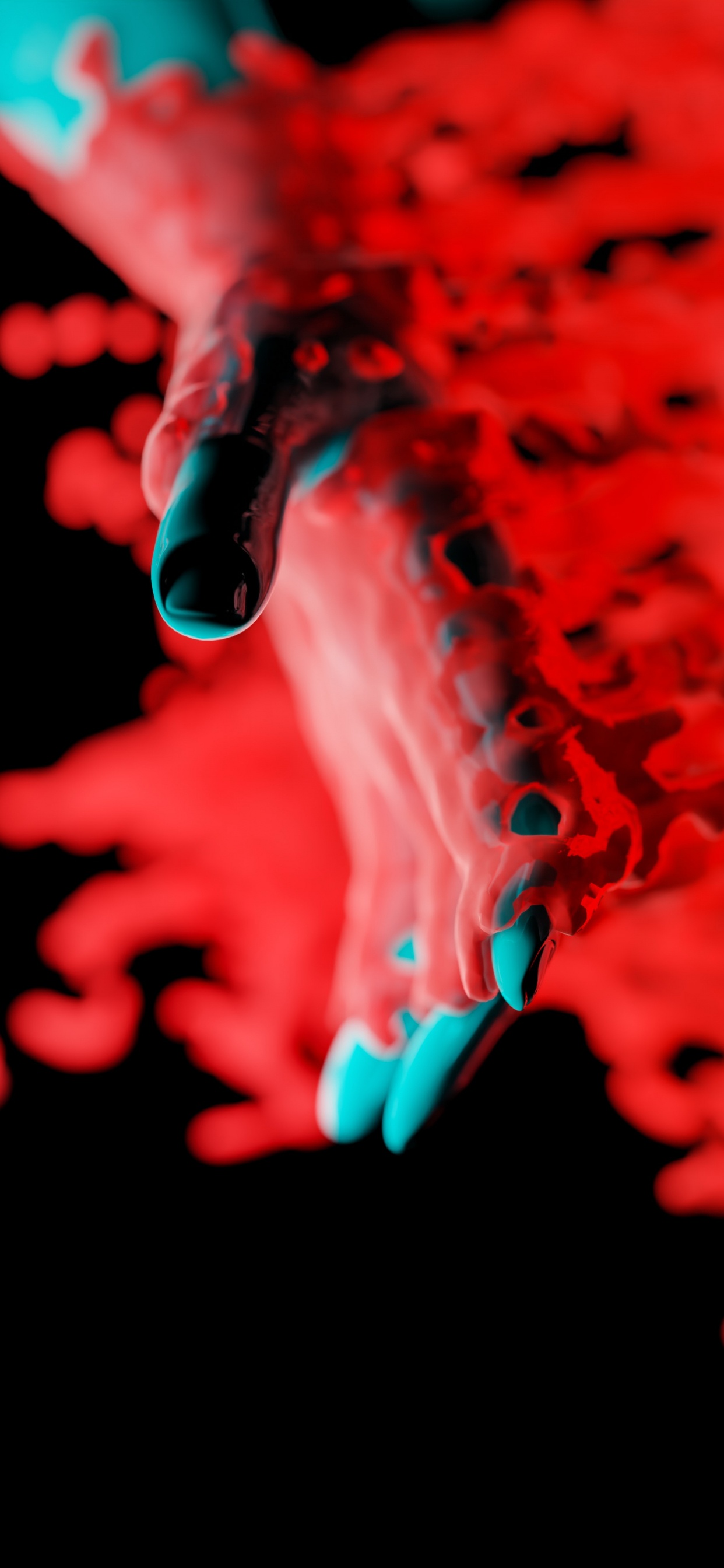 Youtube上的, 液体, 粉红色, 品红色, 电蓝色的 壁纸 1242x2688 允许