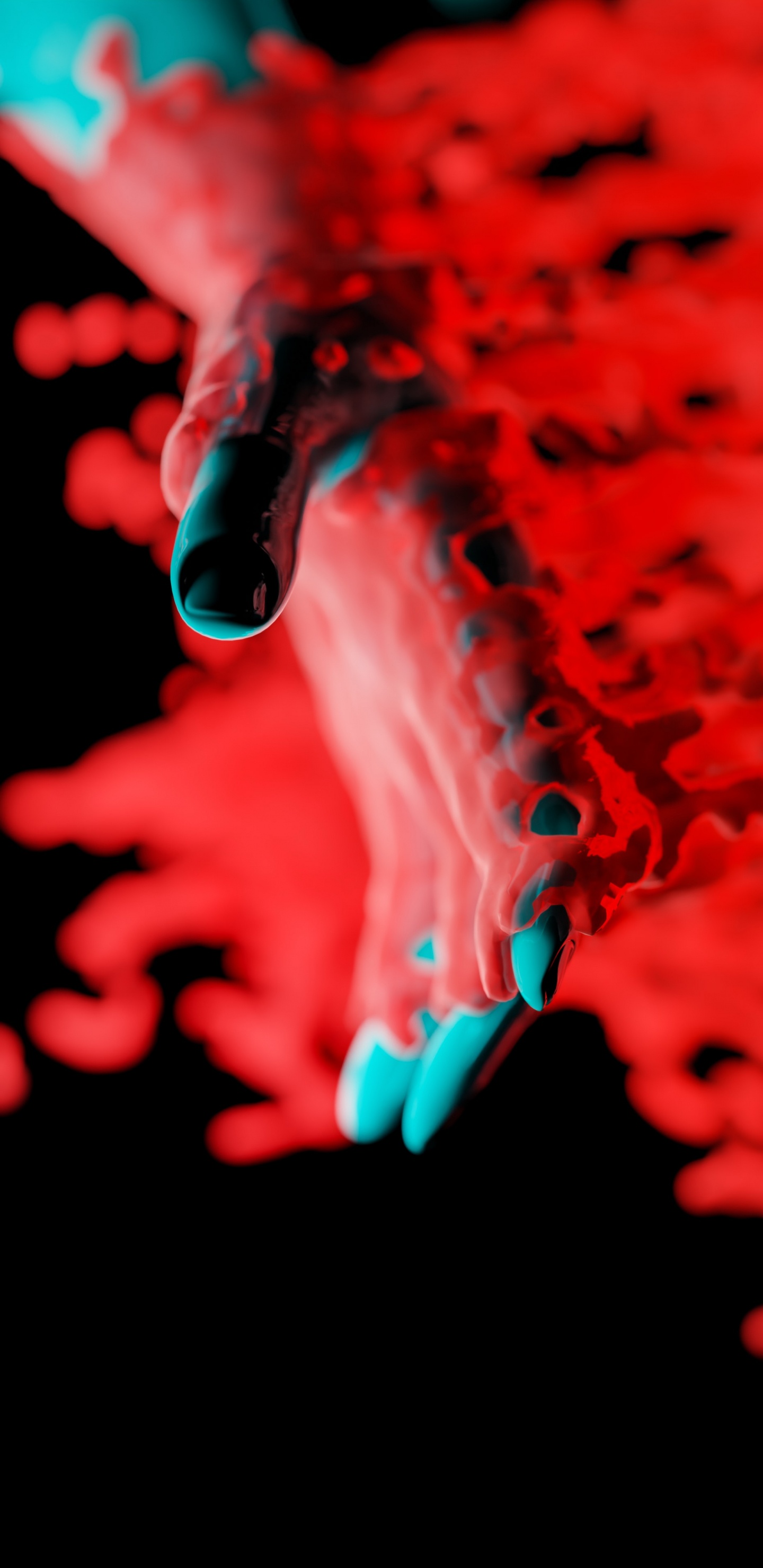 Youtube上的, 液体, 粉红色, 品红色, 电蓝色的 壁纸 1440x2960 允许