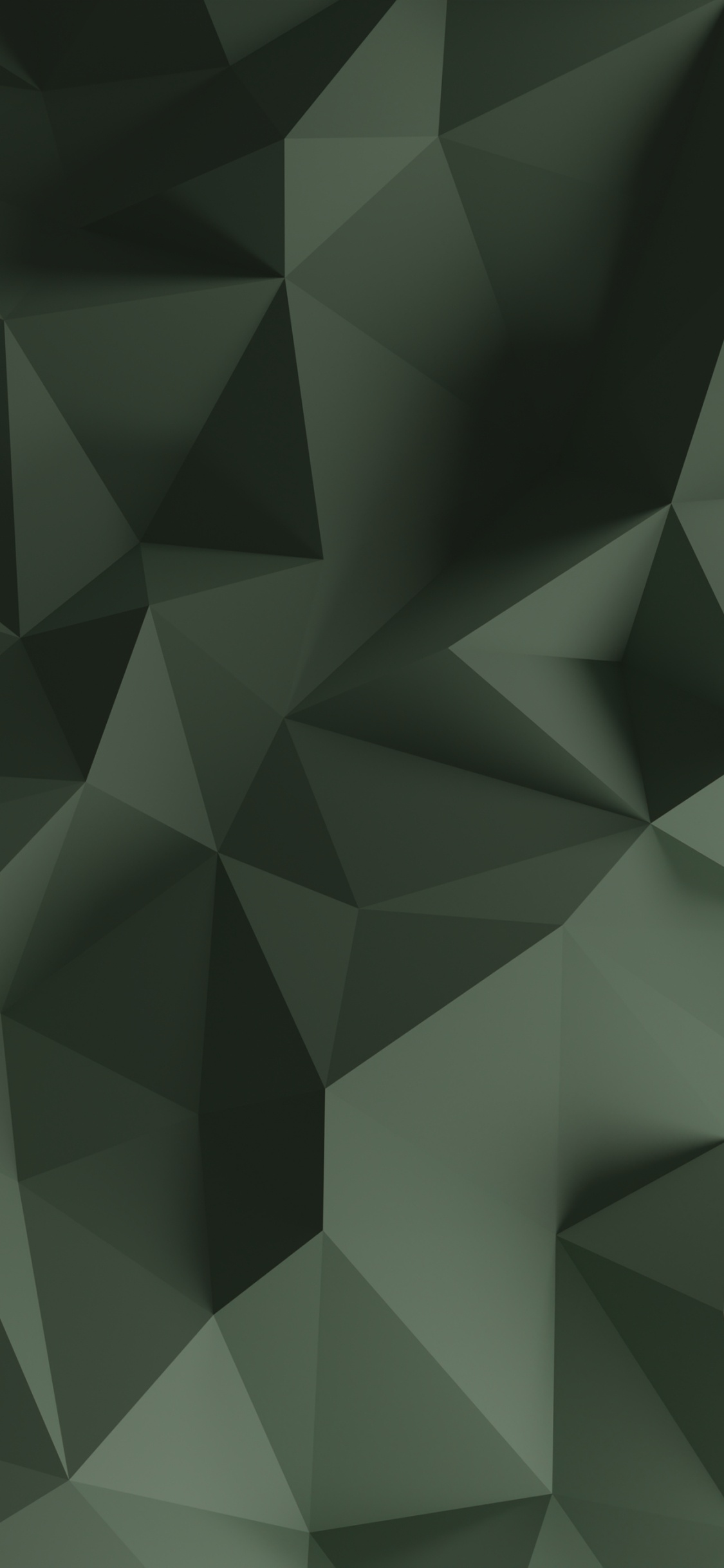 Apple, IOS, Polygone, Triangle, Gris. Wallpaper in 1125x2436 Resolution