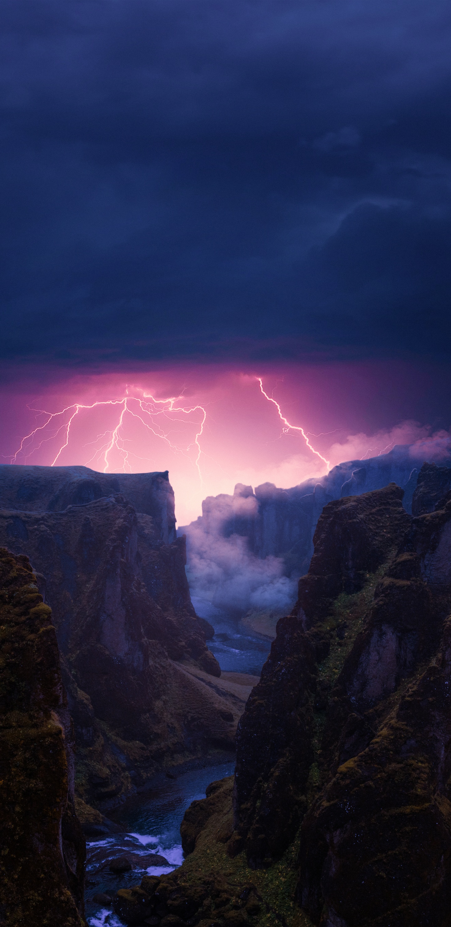 Foudre, Thunder, Atmosphère, Orage, L'écorégion. Wallpaper in 1440x2960 Resolution