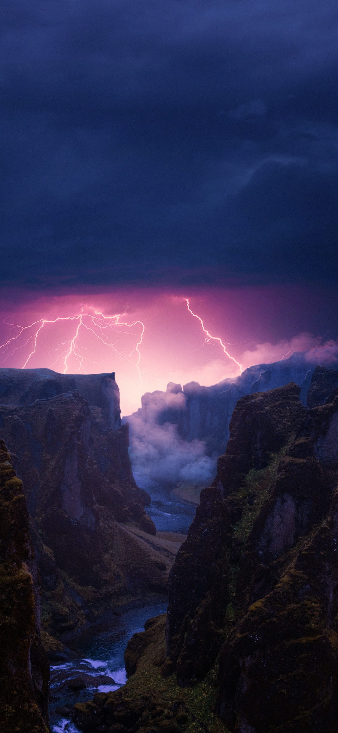 Trueno, Ambiente, Tormenta, Ecorregión, Naturaleza. Wallpaper in 1125x2436 Resolution