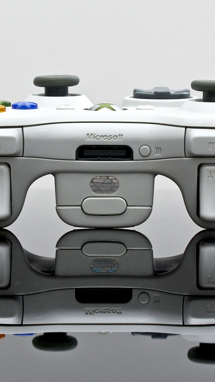 Xbox 360, Xbox, Negro, Controlador de Juego, Dispositivo de Entrada. Wallpaper in 750x1334 Resolution
