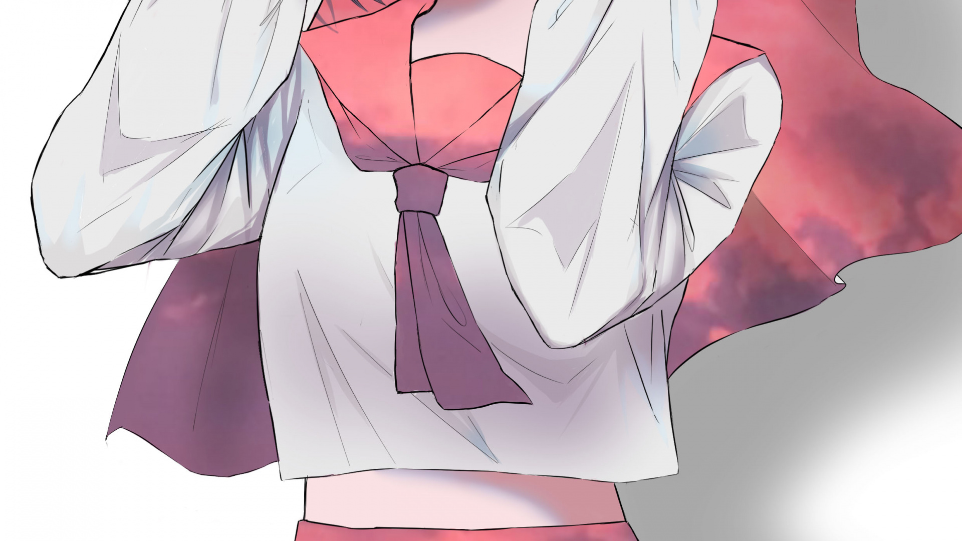 Anime Avec Cape, L'anime, Manche, Uniforme, Cheveu. Wallpaper in 1920x1080 Resolution