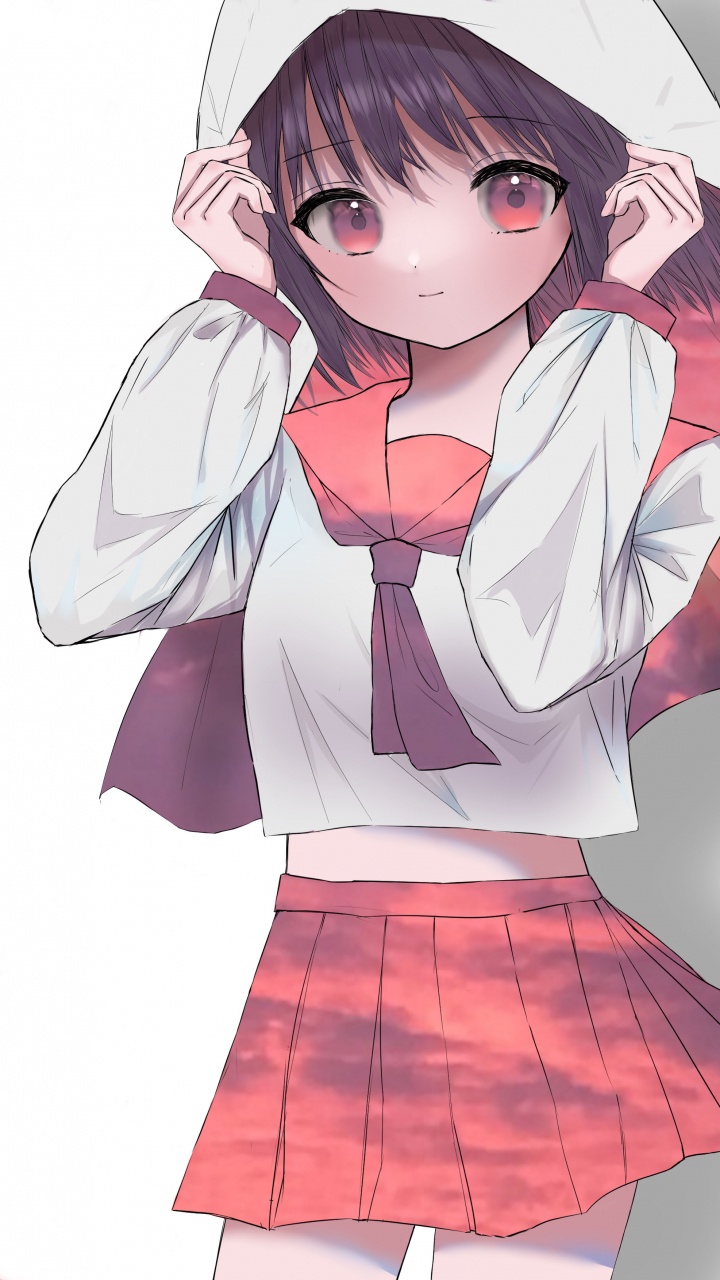 Anime With Cloak, Anime, Cloak, Sleeve, Uniform. Wallpaper in 720x1280 Resolution